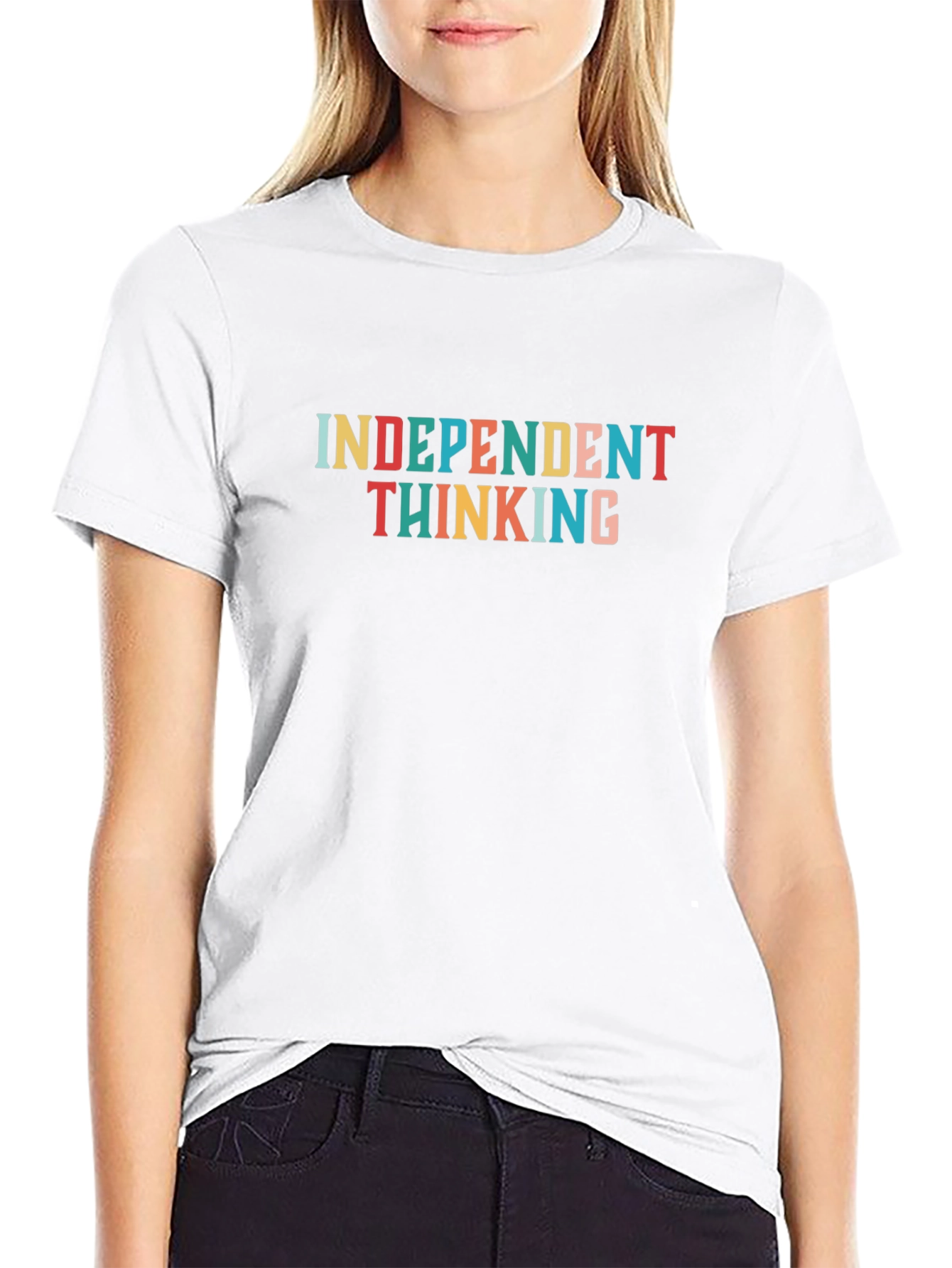 Independent Thinking Graphic Tee - Black