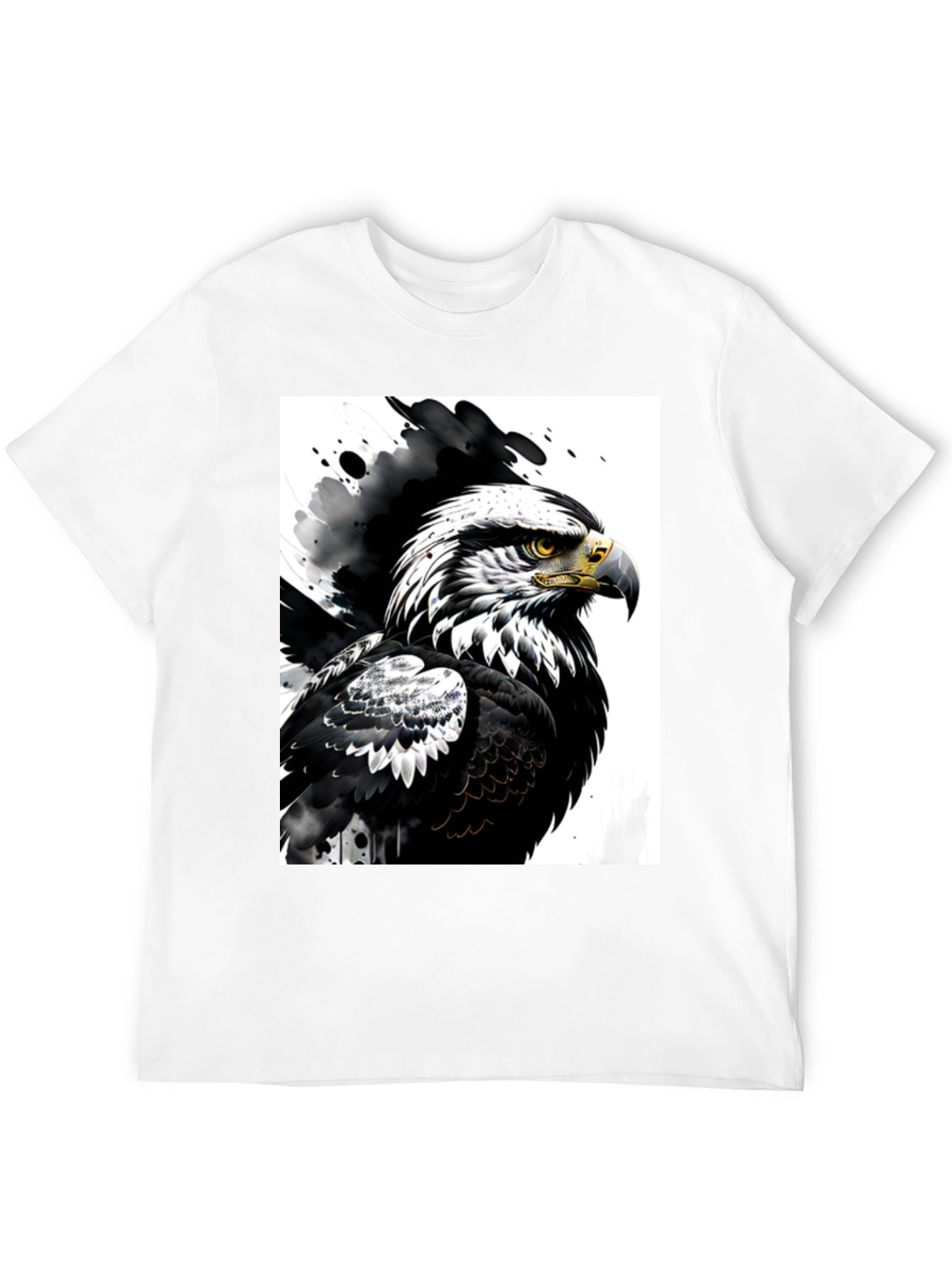 Eagle Graphic Black T-Shirt