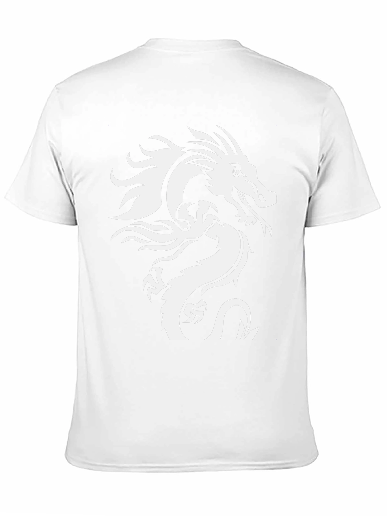 Dragon Graphic Tee - Stylish Black Cotton T-Shirt