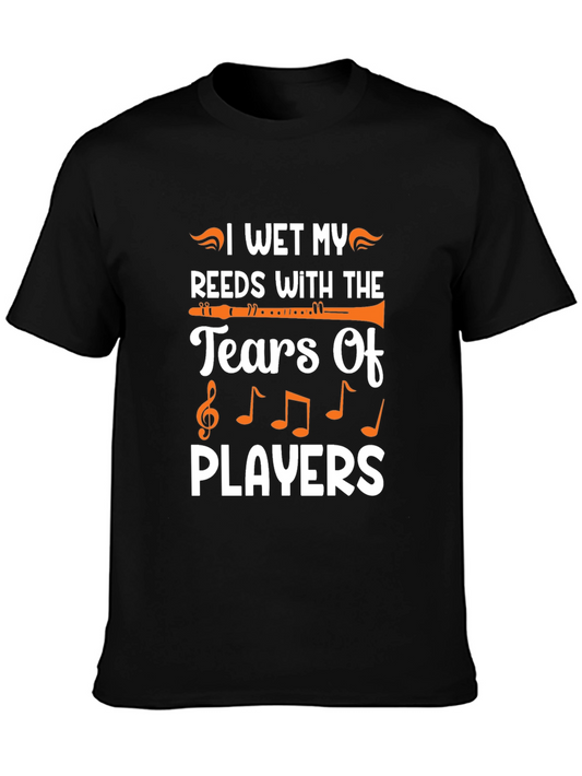I Wet My Reeds T-Shirt - Musician Humor