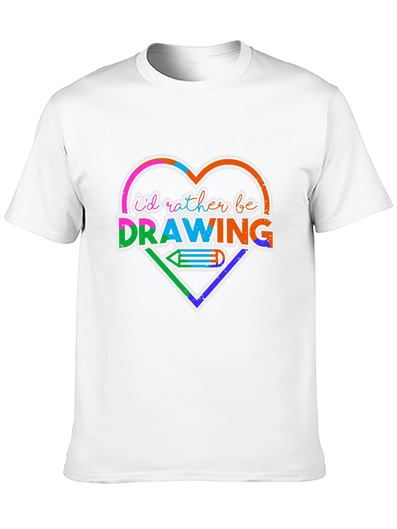Id Rather Be Drawing T-Shirt