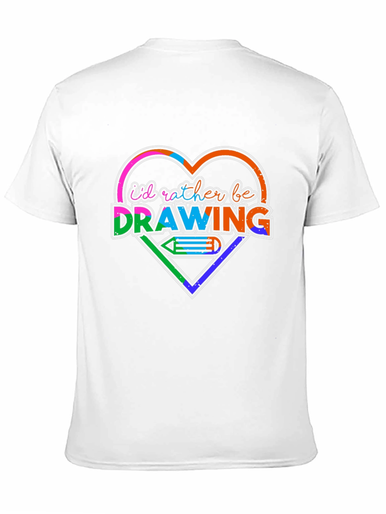 Id Rather Be Drawing T-Shirt