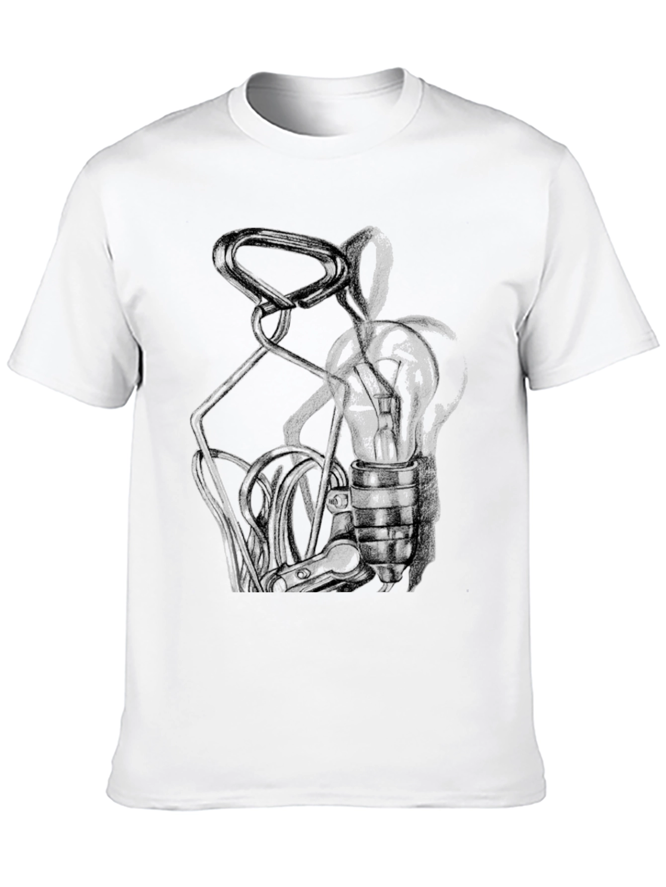 Abstract Art Black T-Shirt