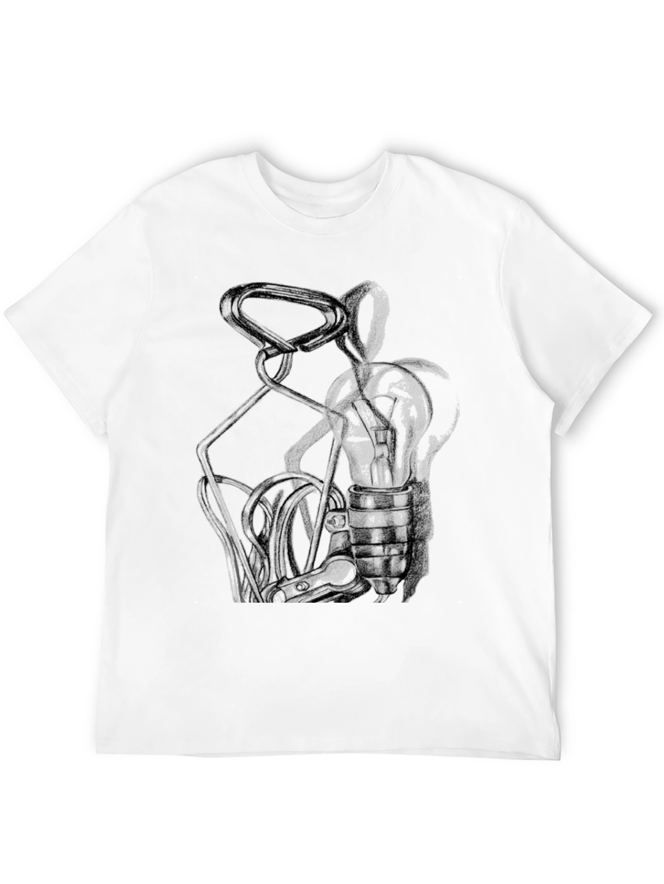Abstract Art Black T-Shirt