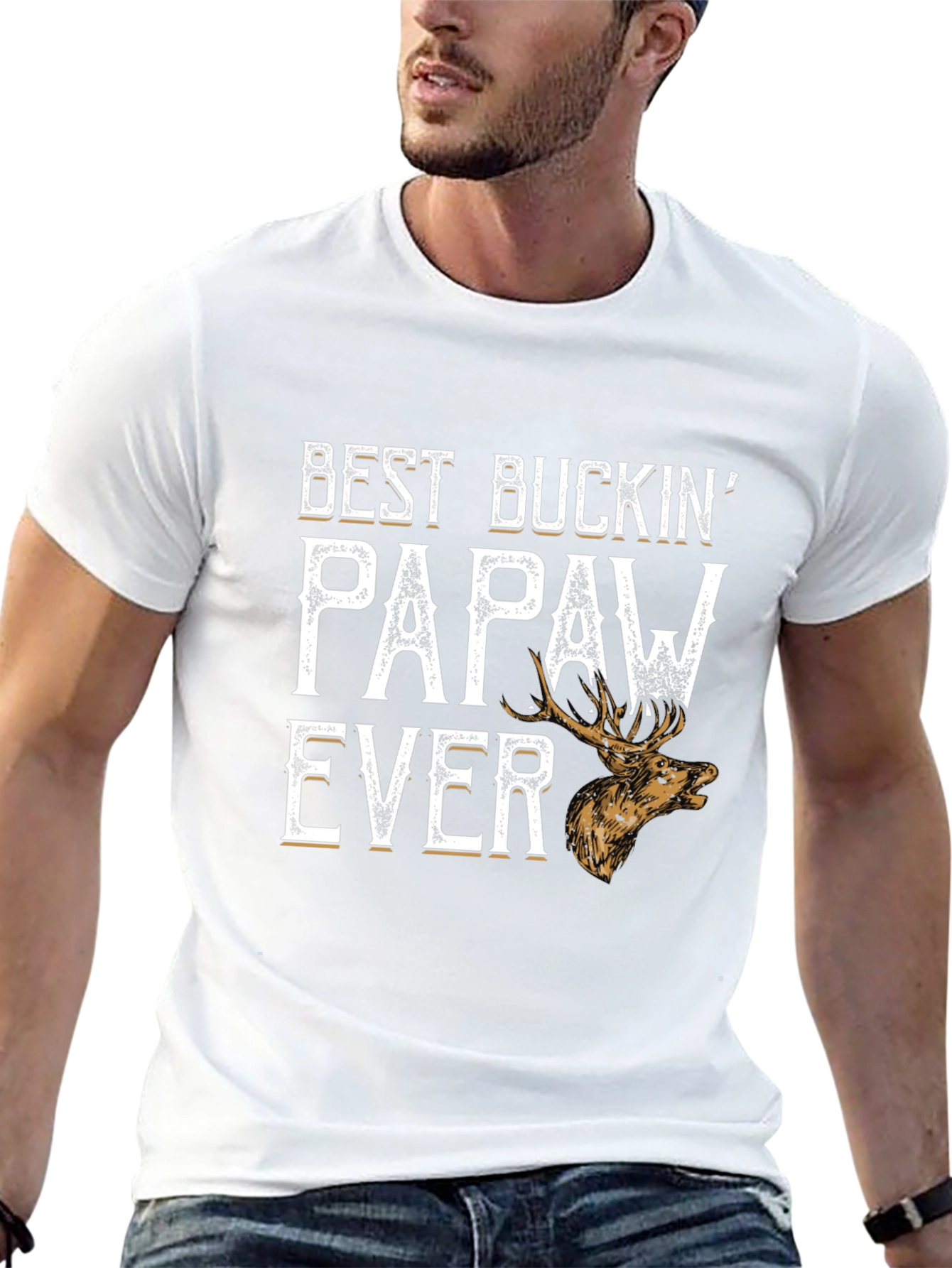 Best Buckin Papaw Ever T-Shirt