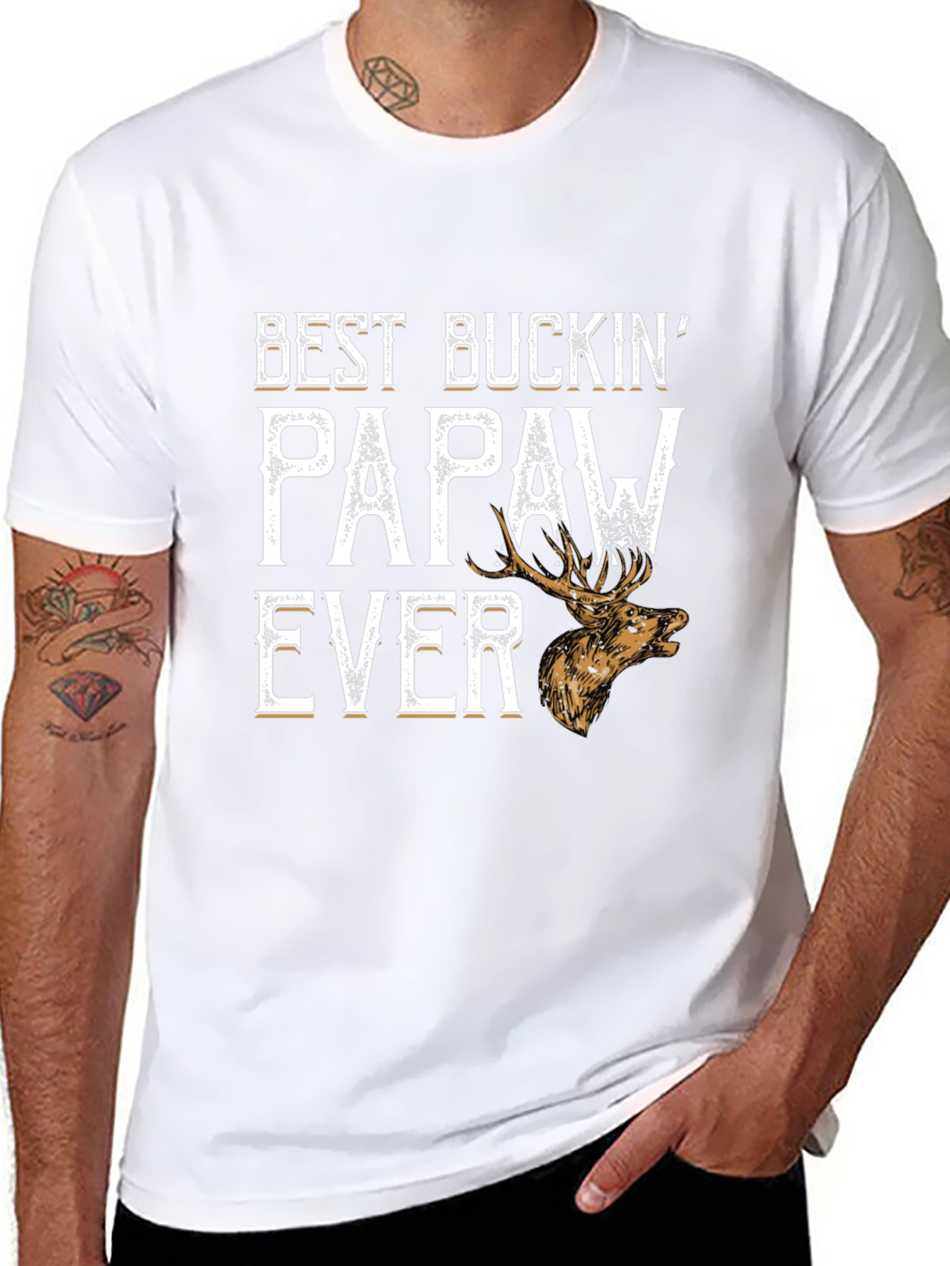 Best Buckin Papaw Ever T-Shirt