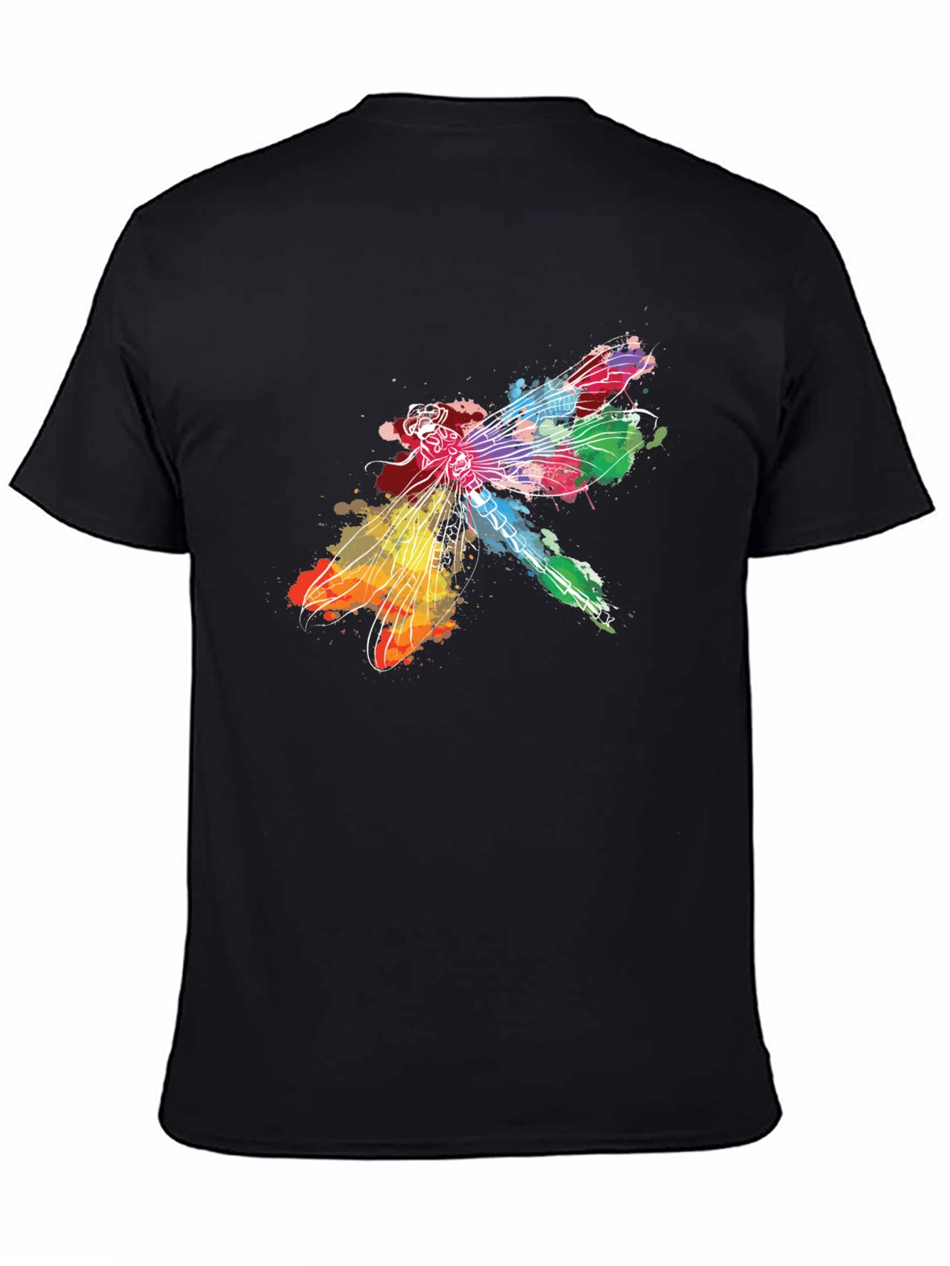 Rainbow Dragonfly Graphic Tee