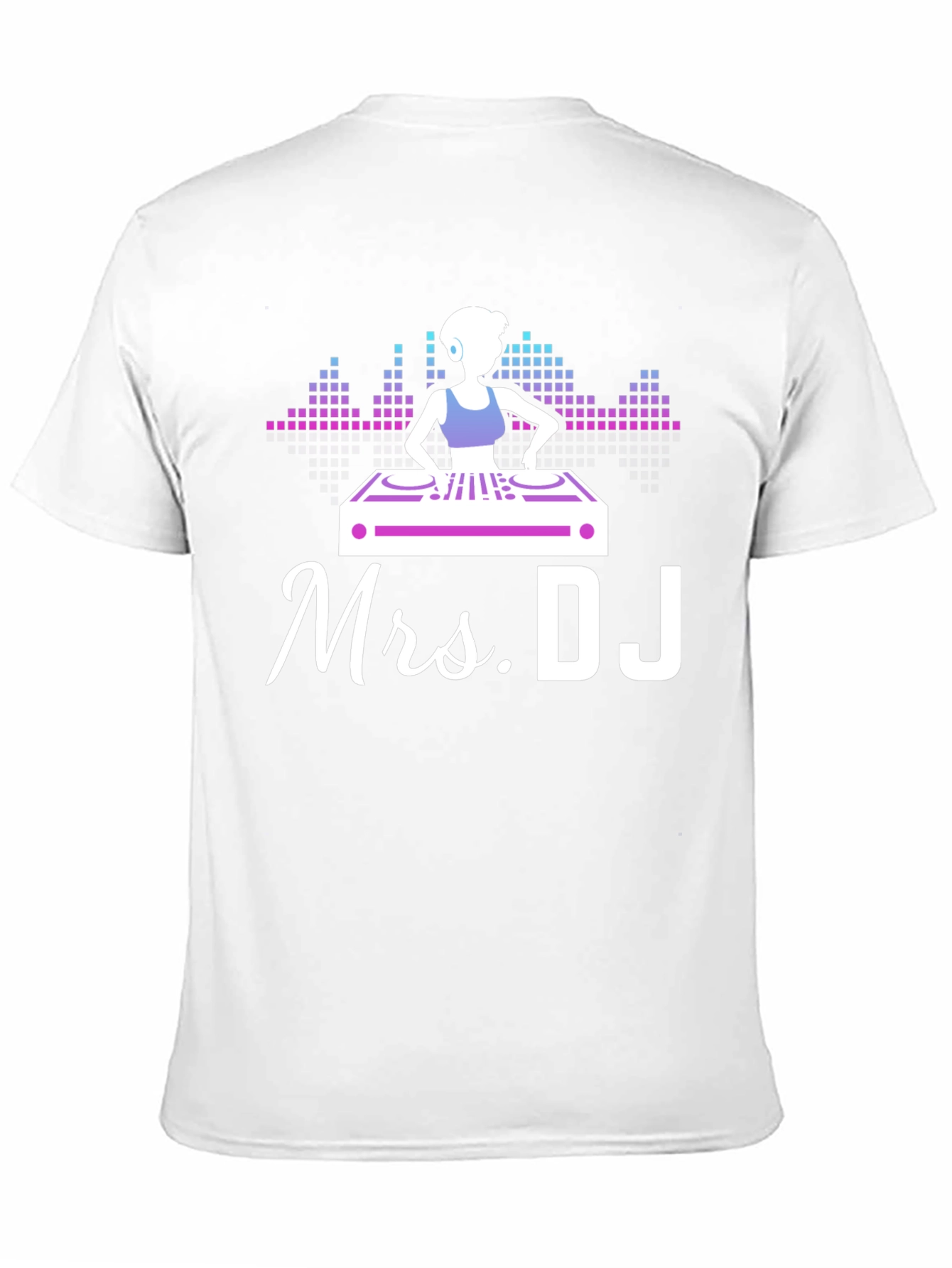 Mrs. DJ T-Shirt - Fun Music Lover Tee