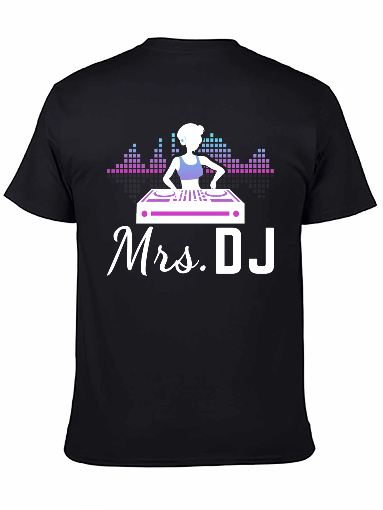 Mrs. DJ T-Shirt - Fun Music Lover Tee