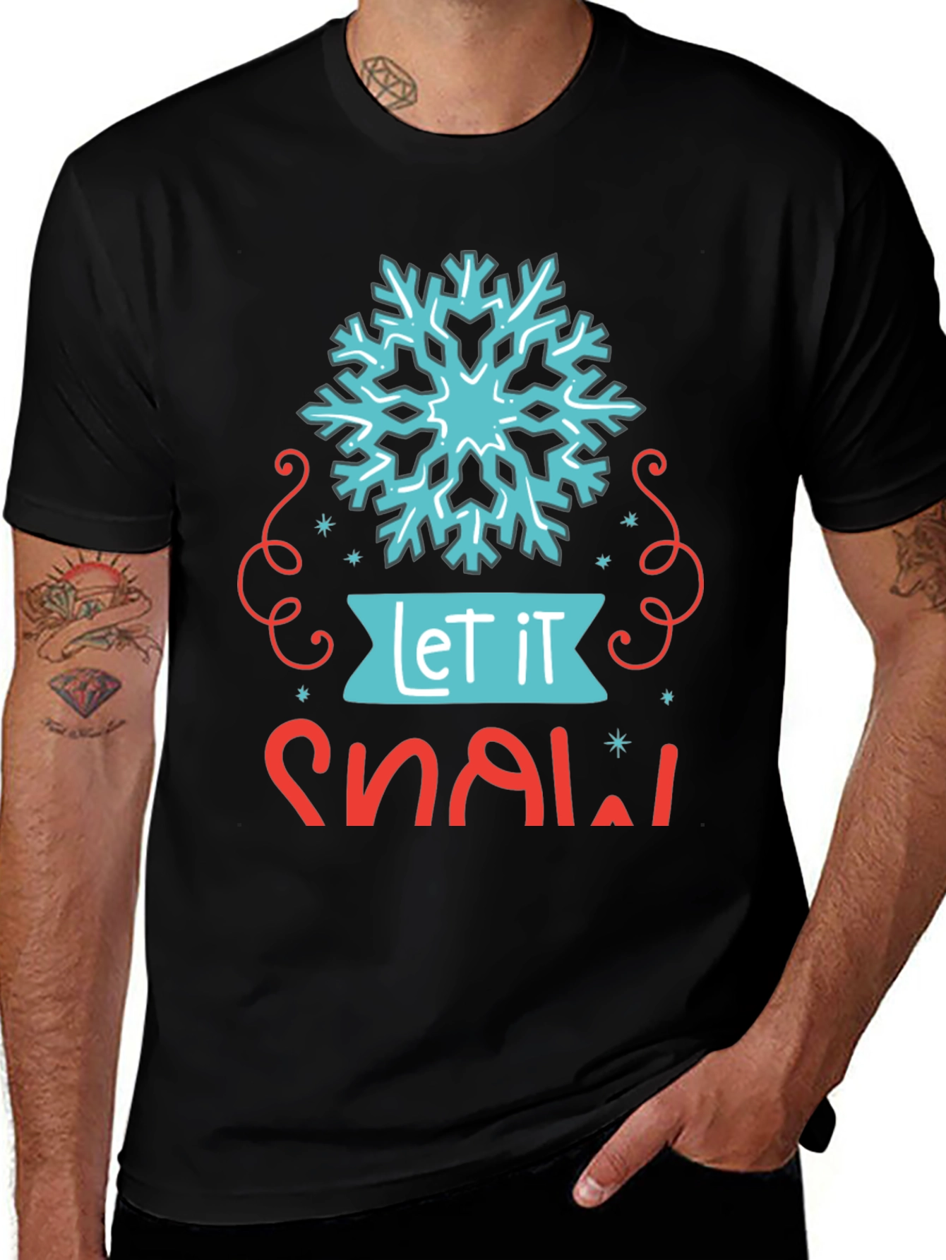 Let it Snow Graphic Tee