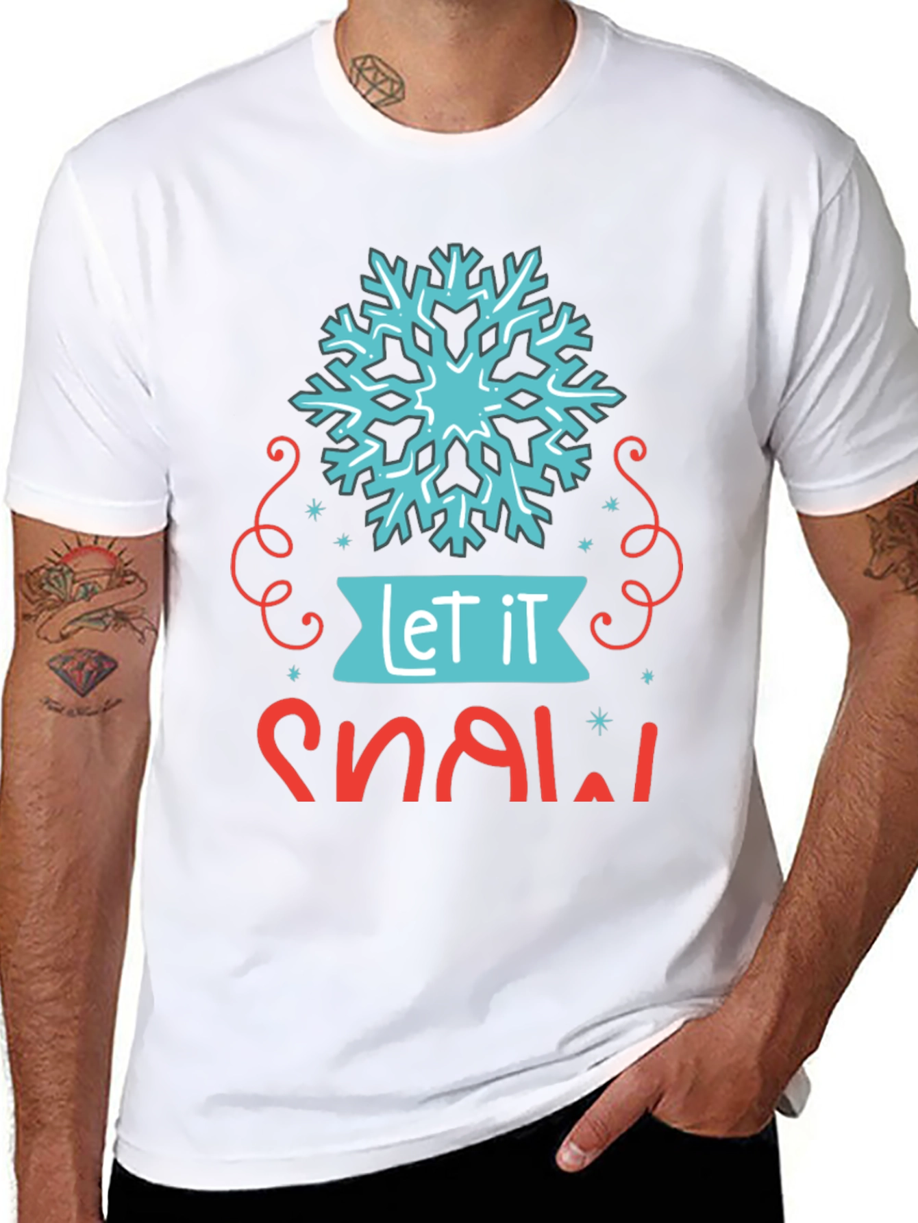 Let it Snow Graphic Tee