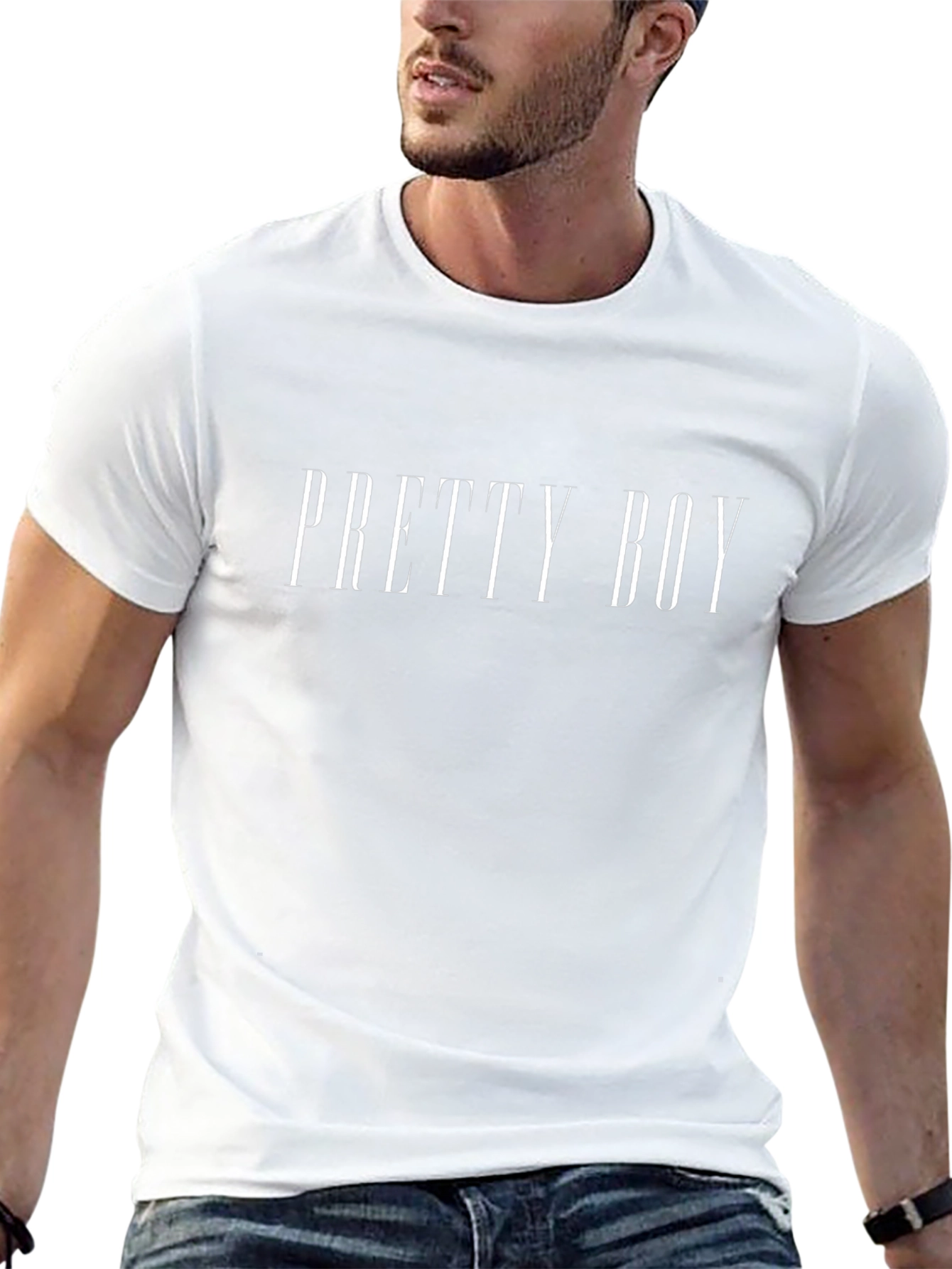 Pretty Boy Graphic Tee - Trendy & Comfortable