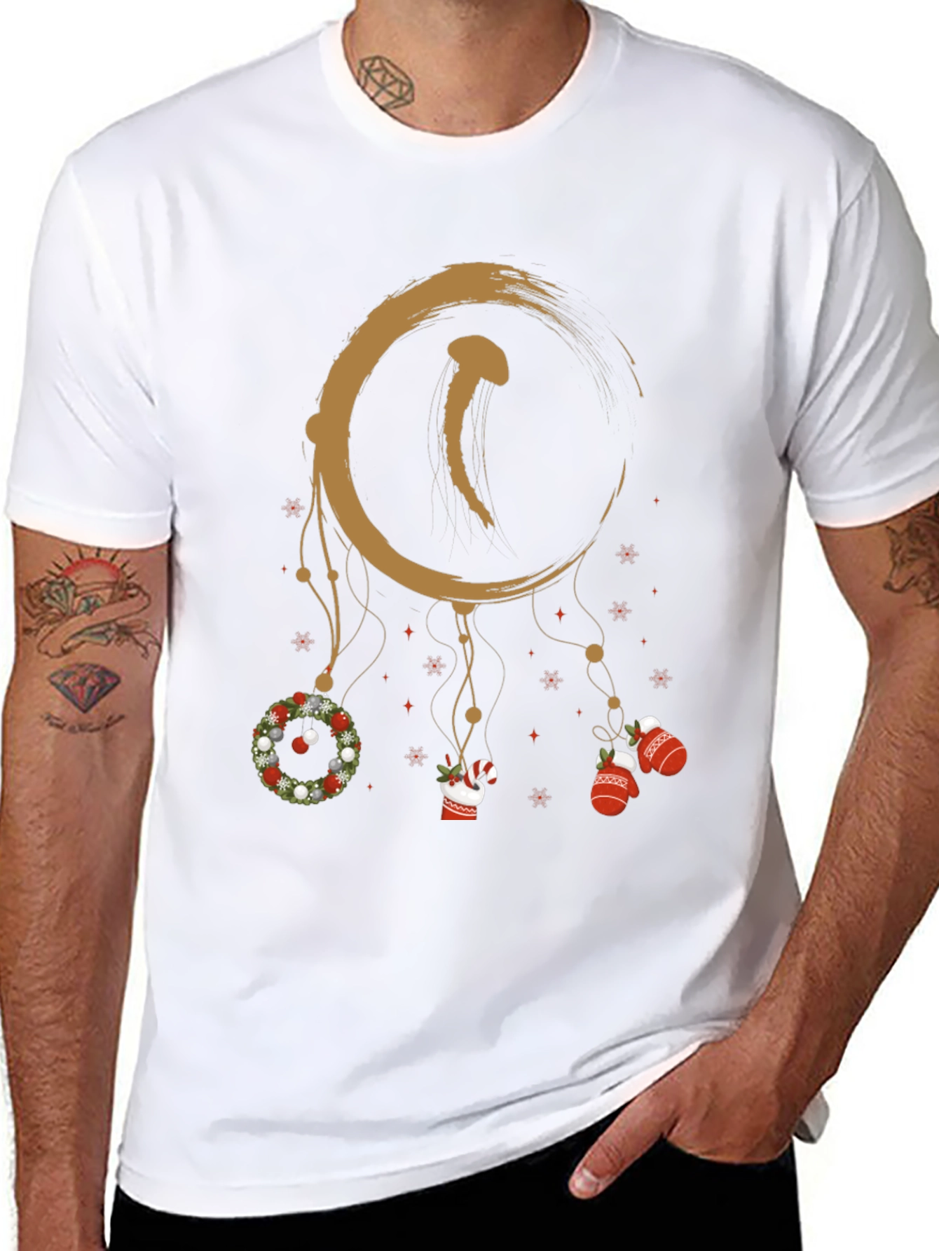 Festive Dreamcatcher Graphic Tee