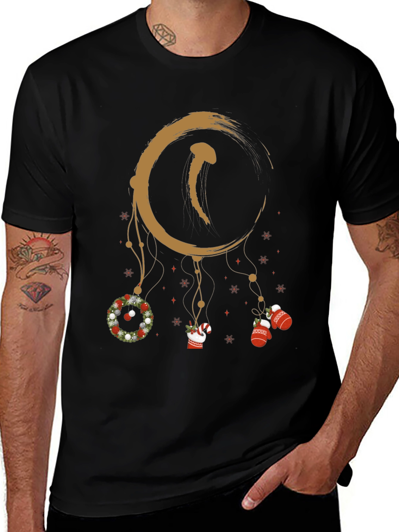 Festive Dreamcatcher Graphic Tee