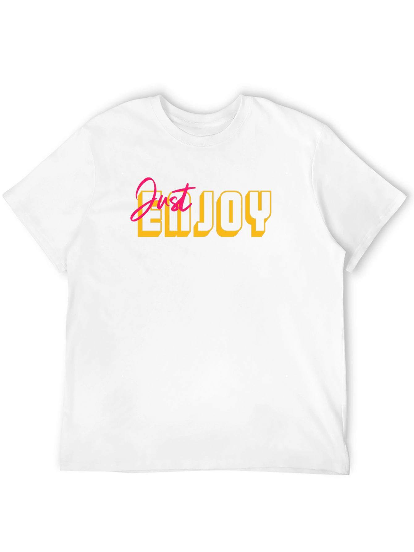 Just Enjoy Graphic Tee - Relaxed Fit