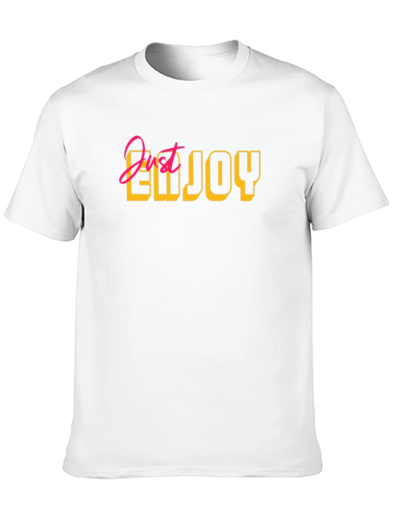 Just Enjoy Graphic Tee - Relaxed Fit