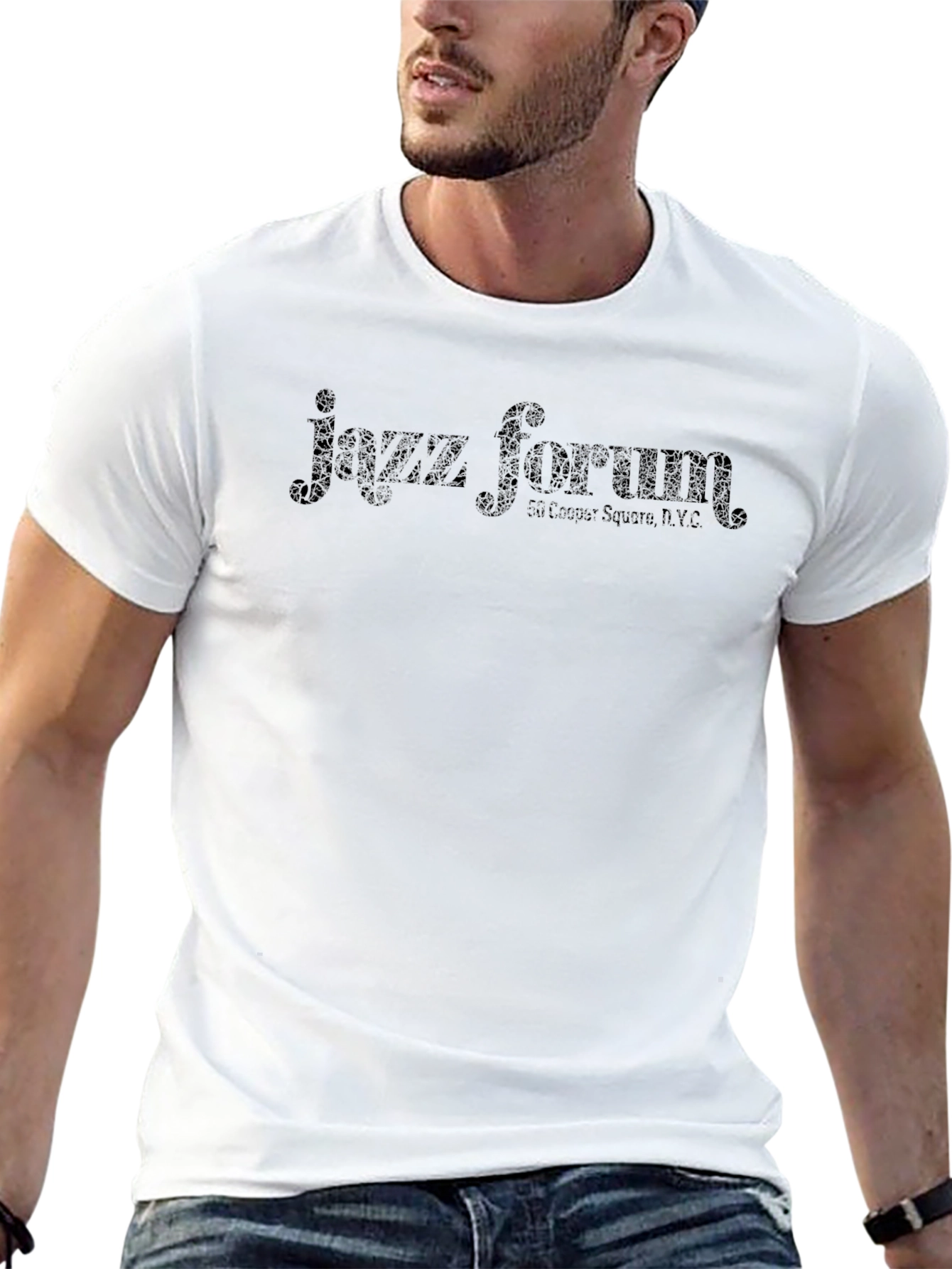 Jazz Forum NYC Black T-Shirt