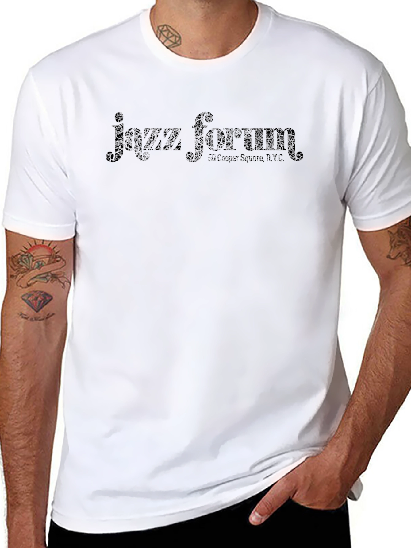 Jazz Forum NYC Black T-Shirt