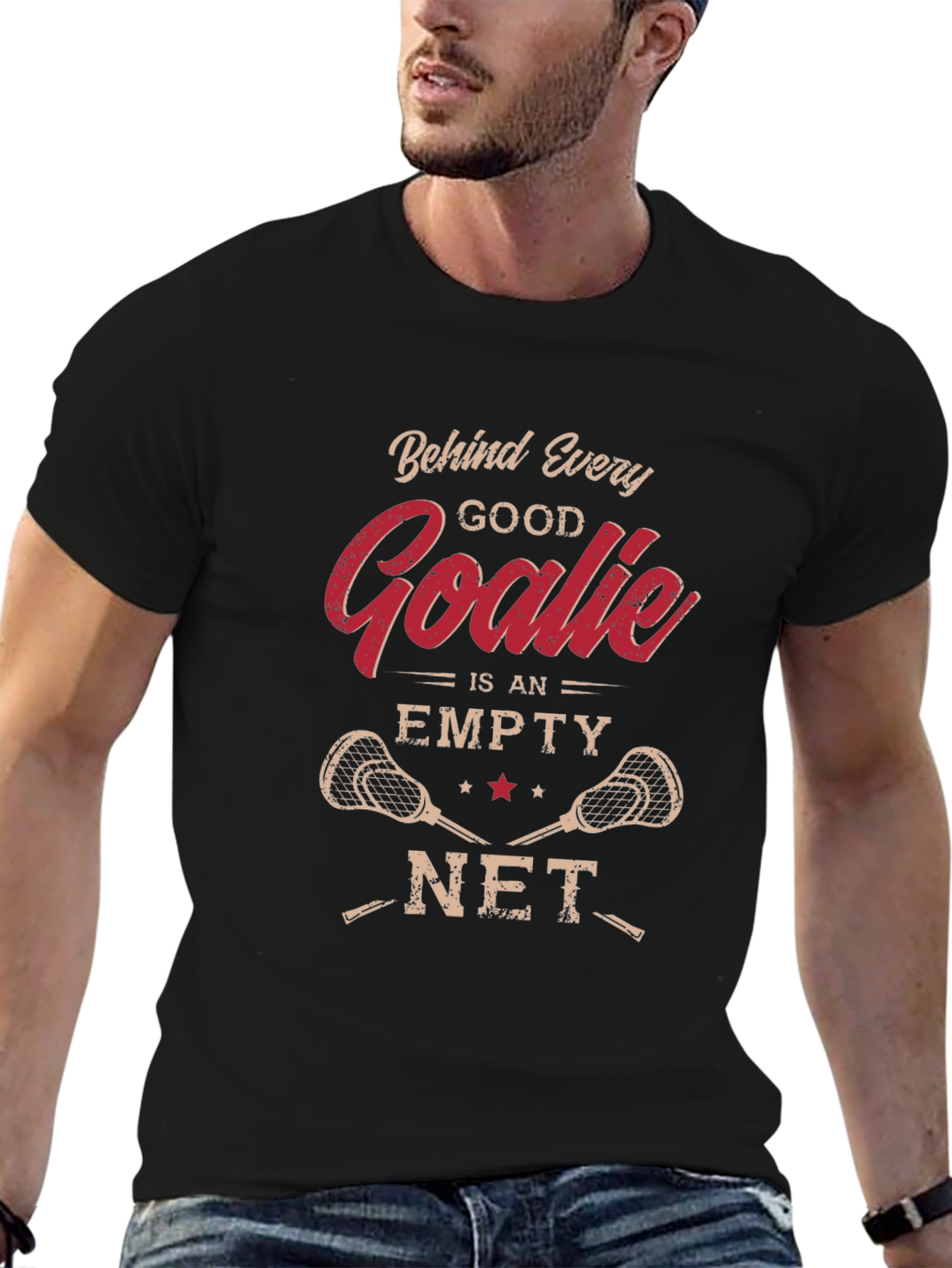 Lacrosse Goalie Graphic T-Shirt