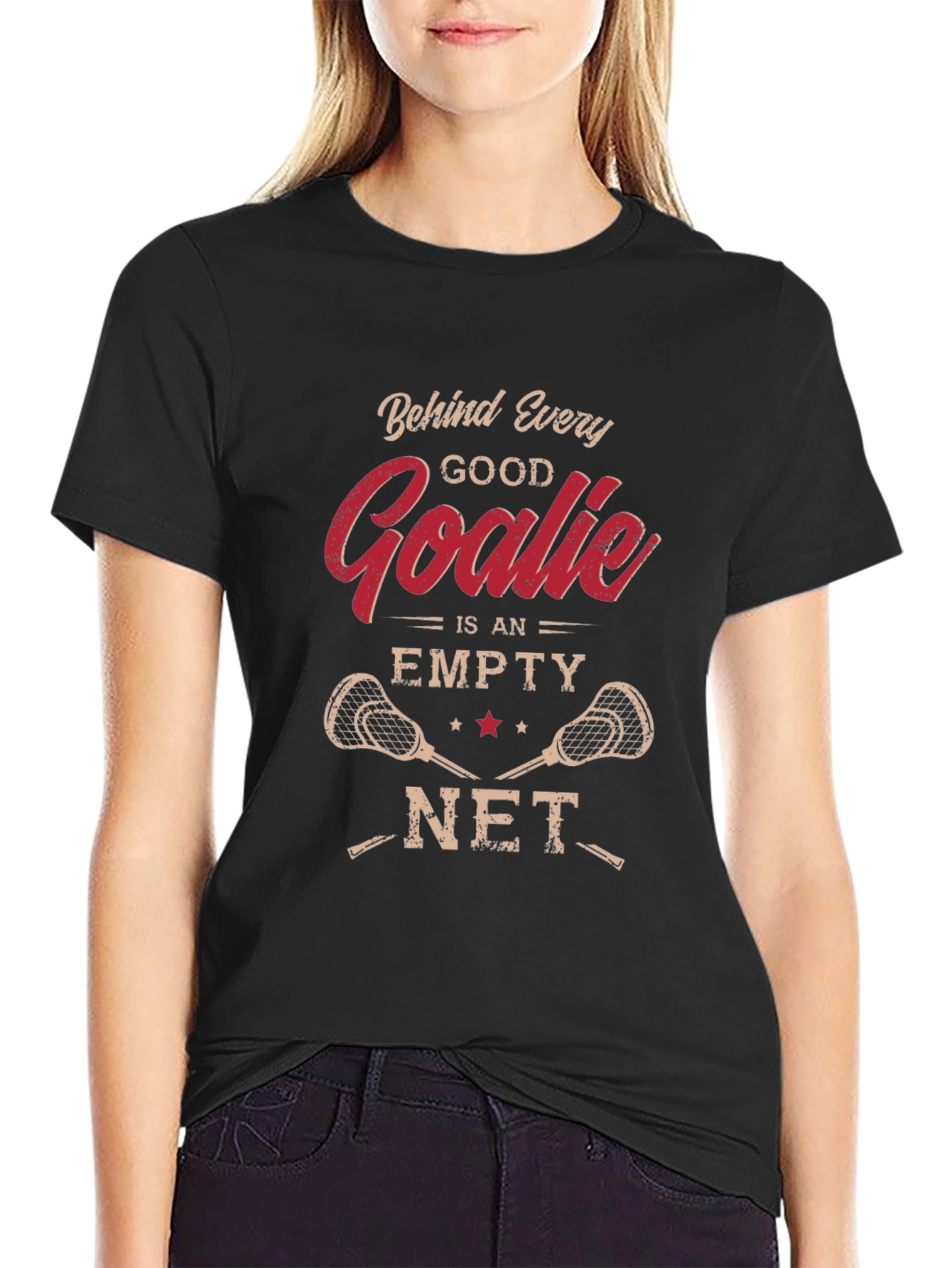 Lacrosse Goalie Graphic T-Shirt