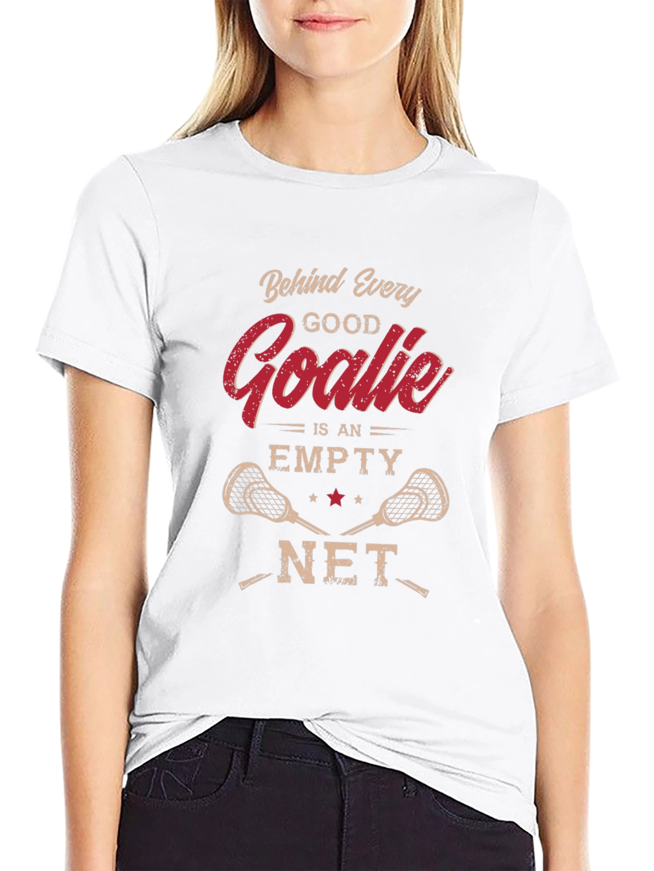 Lacrosse Goalie Graphic T-Shirt