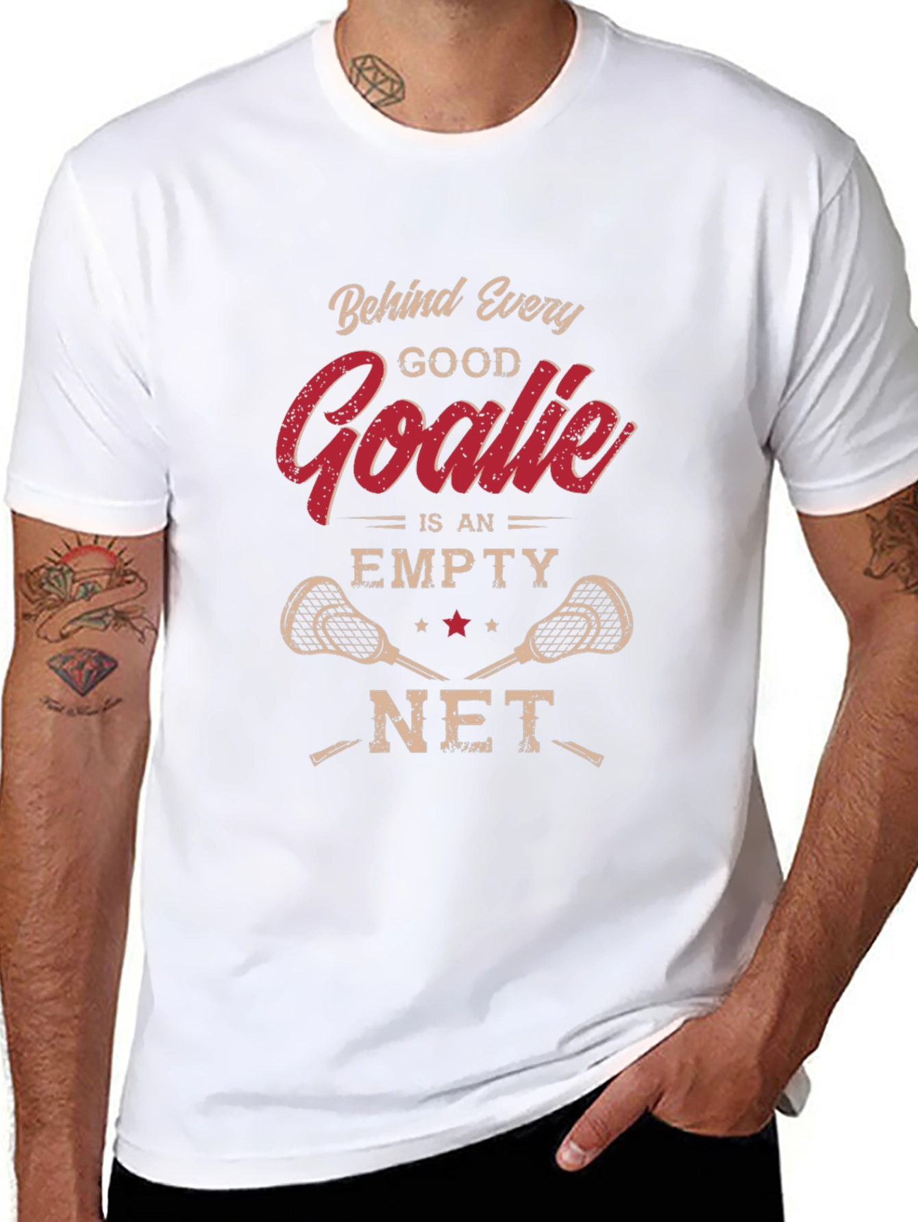 Lacrosse Goalie Graphic T-Shirt