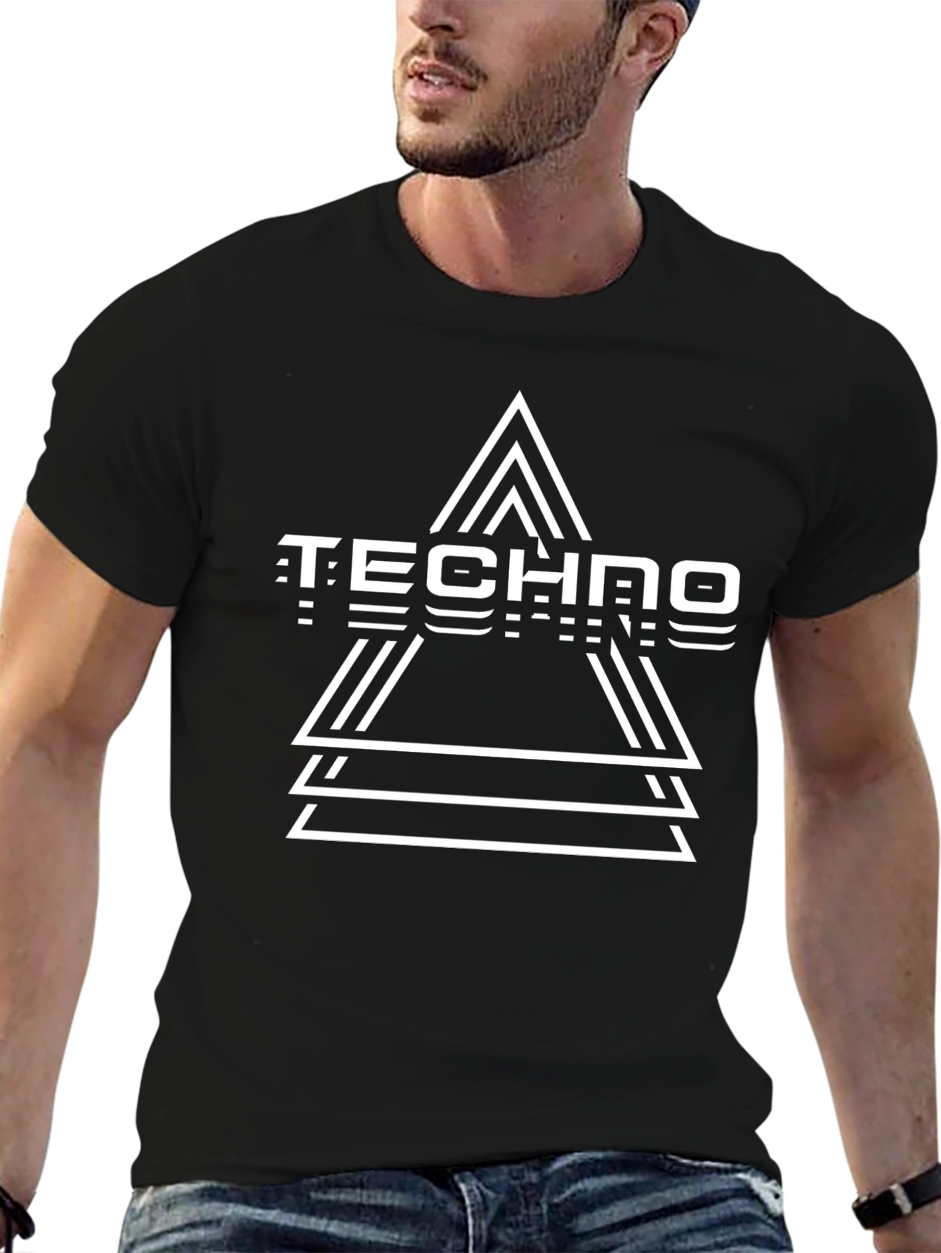 Techno Graphic T-Shirt - EDM Music Festival Rave Apparel