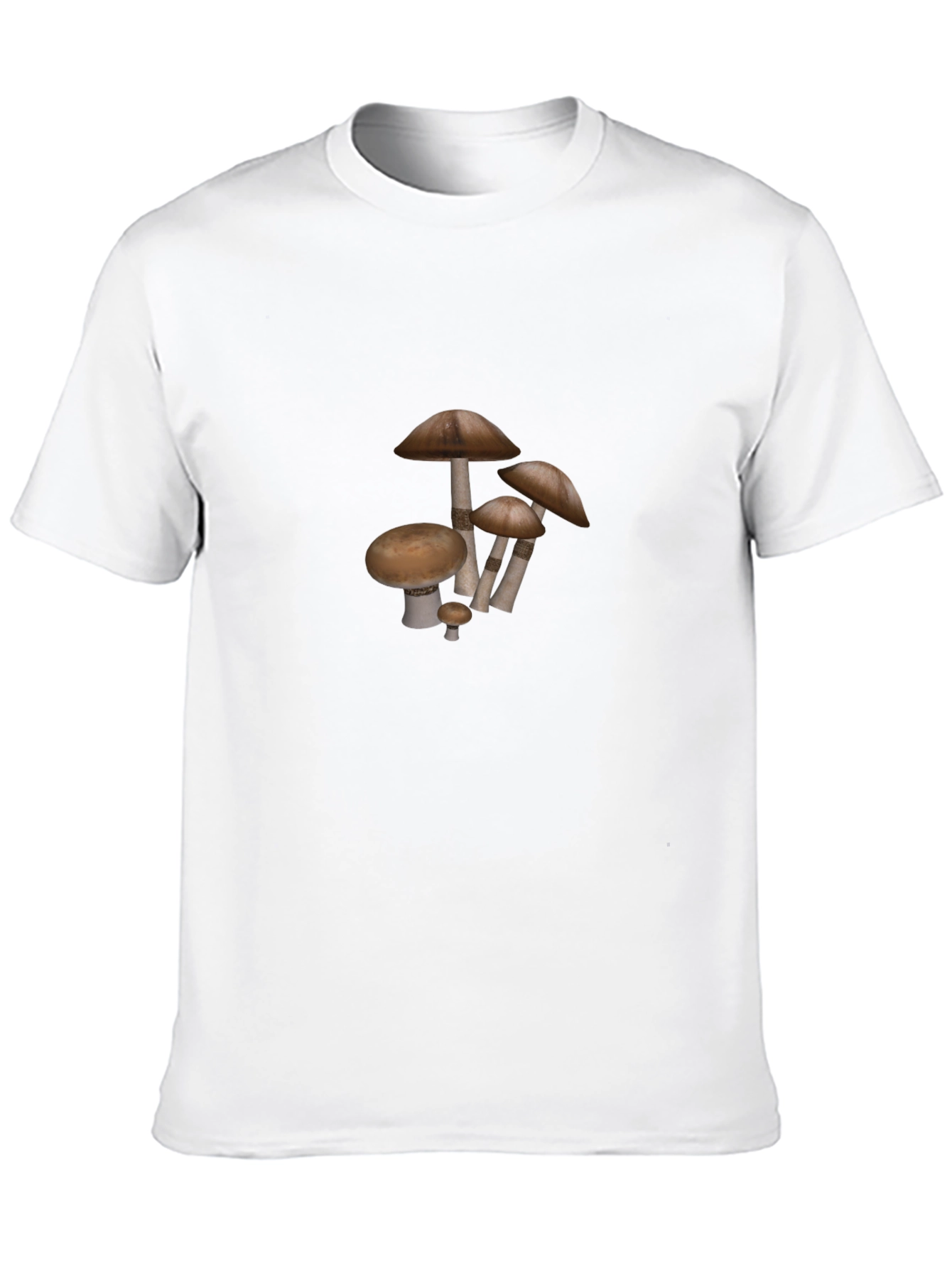 Mushroom Graphic Tee - Casual Style