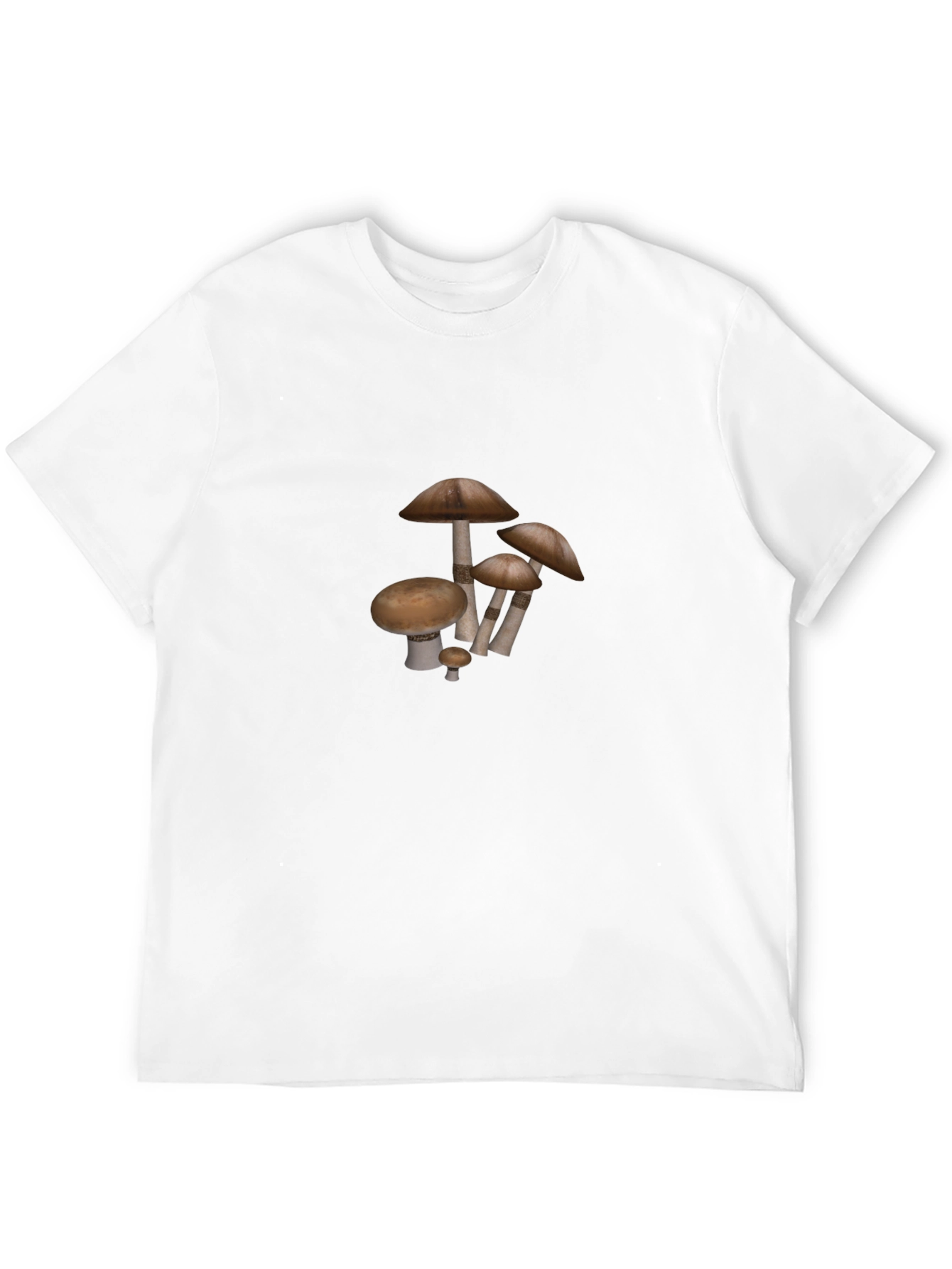 Mushroom Graphic Tee - Casual Style