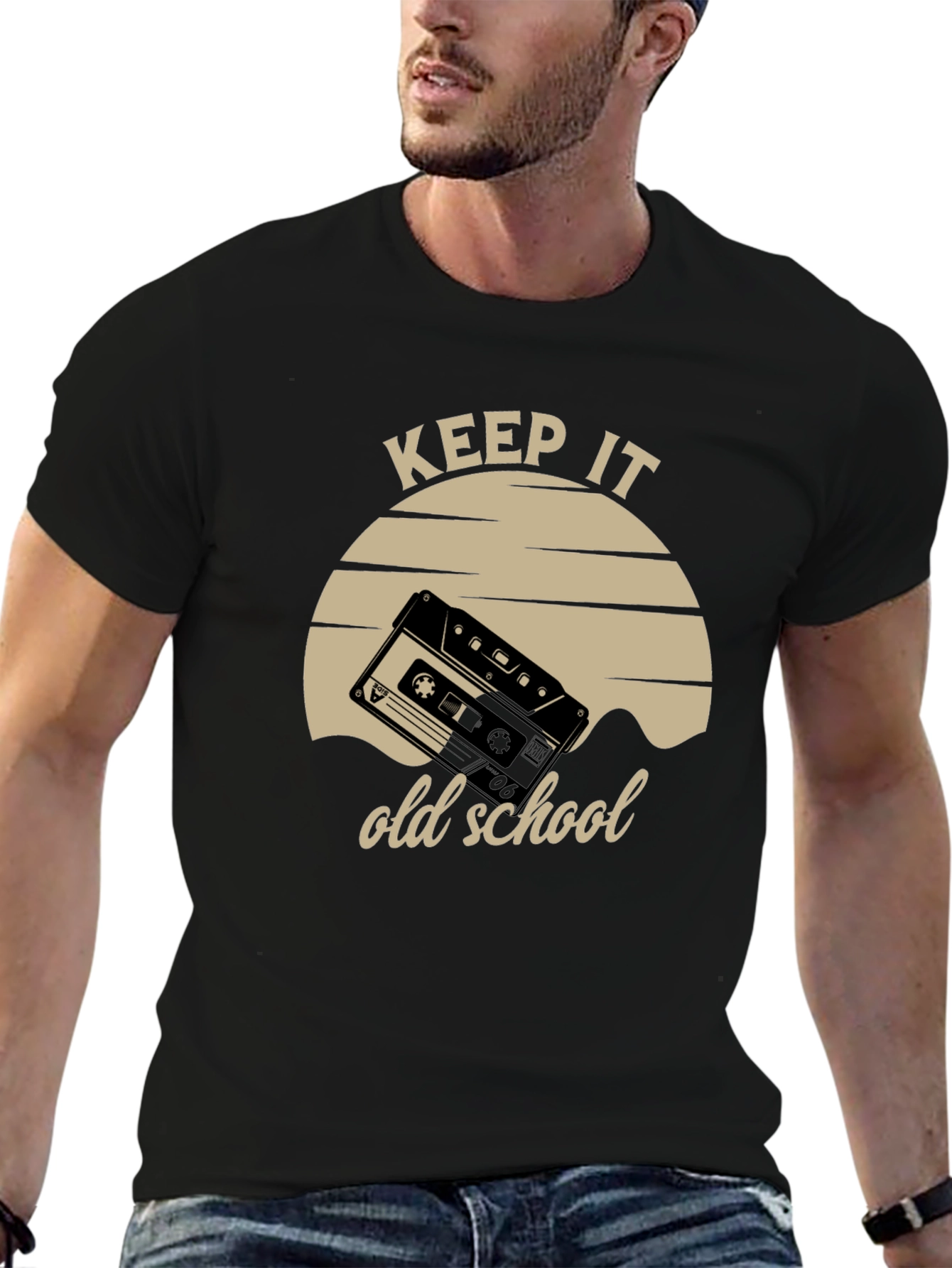 Keep It Old School Cassette Tape T-Shirt