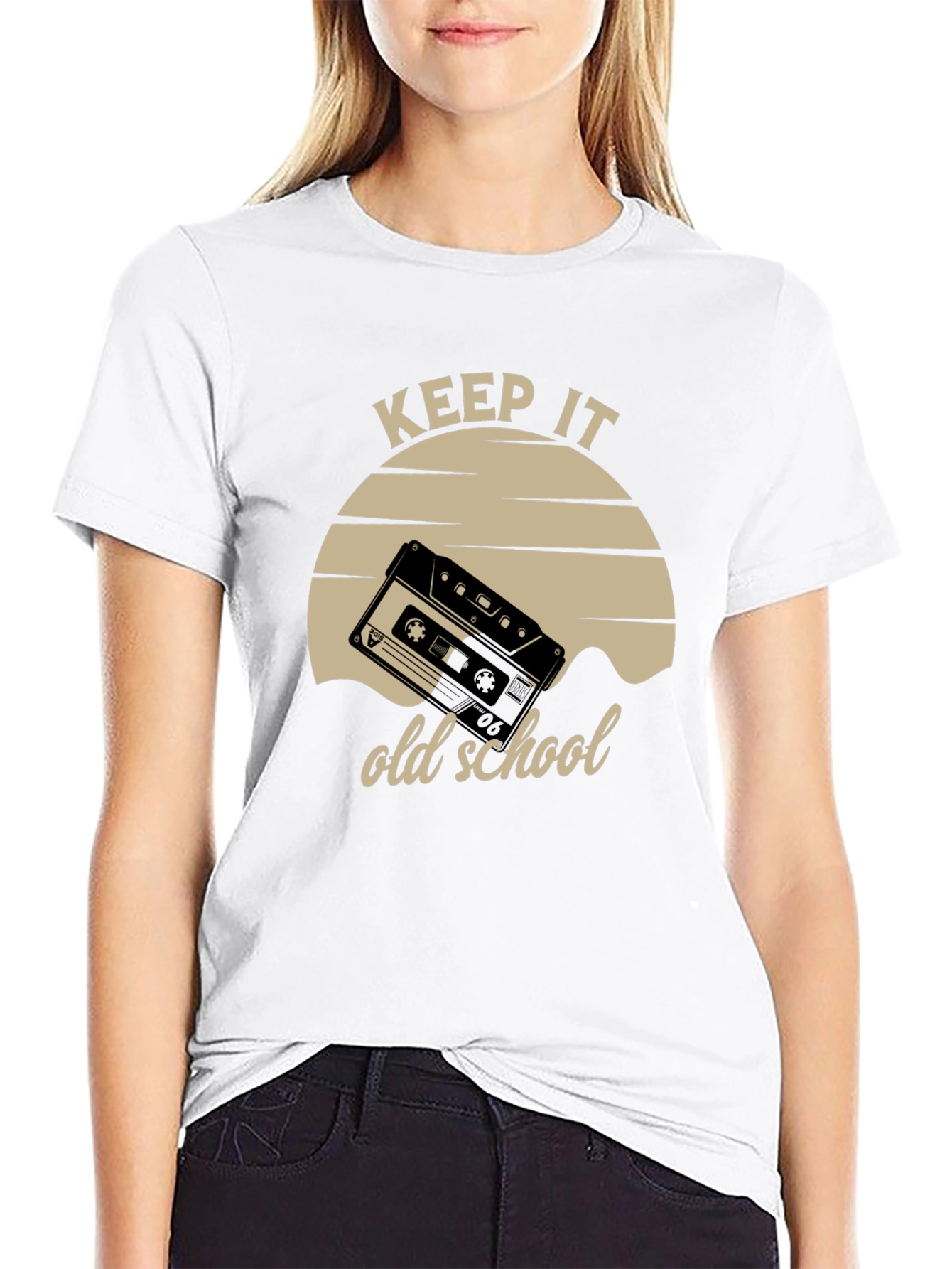 Keep It Old School Cassette Tape T-Shirt