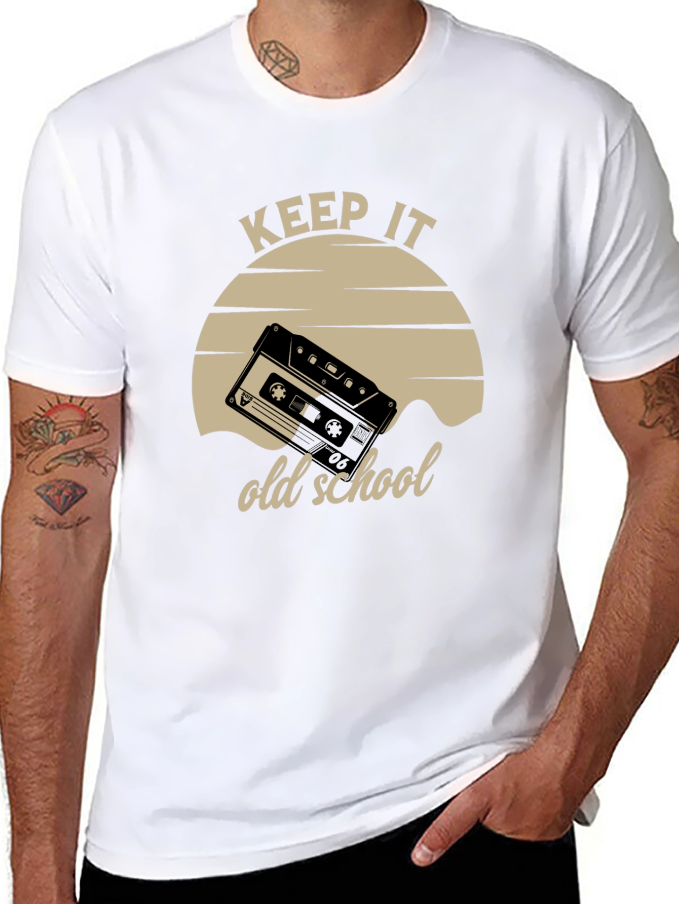 Keep It Old School Cassette Tape T-Shirt