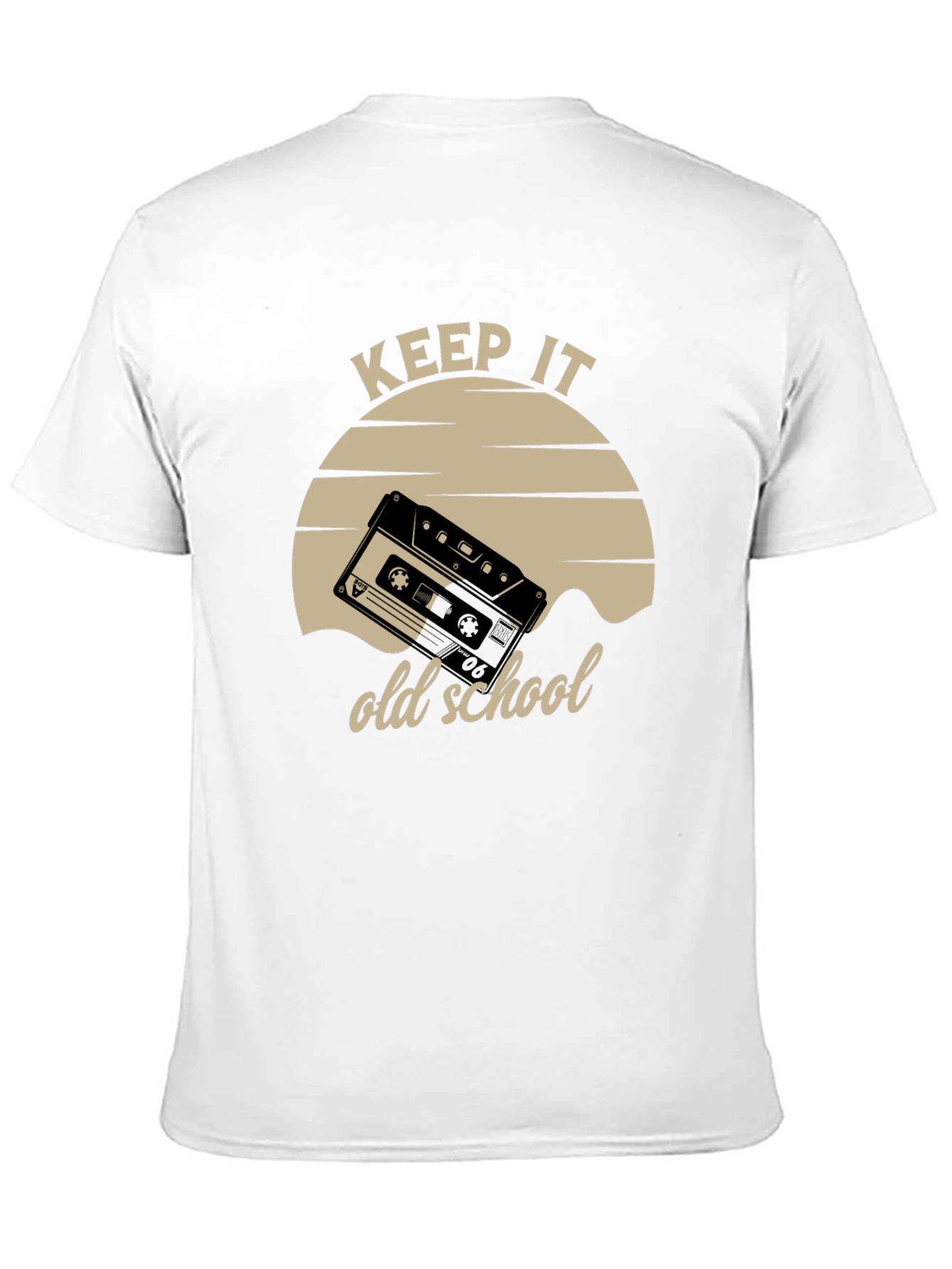 Keep It Old School Cassette Tape T-Shirt