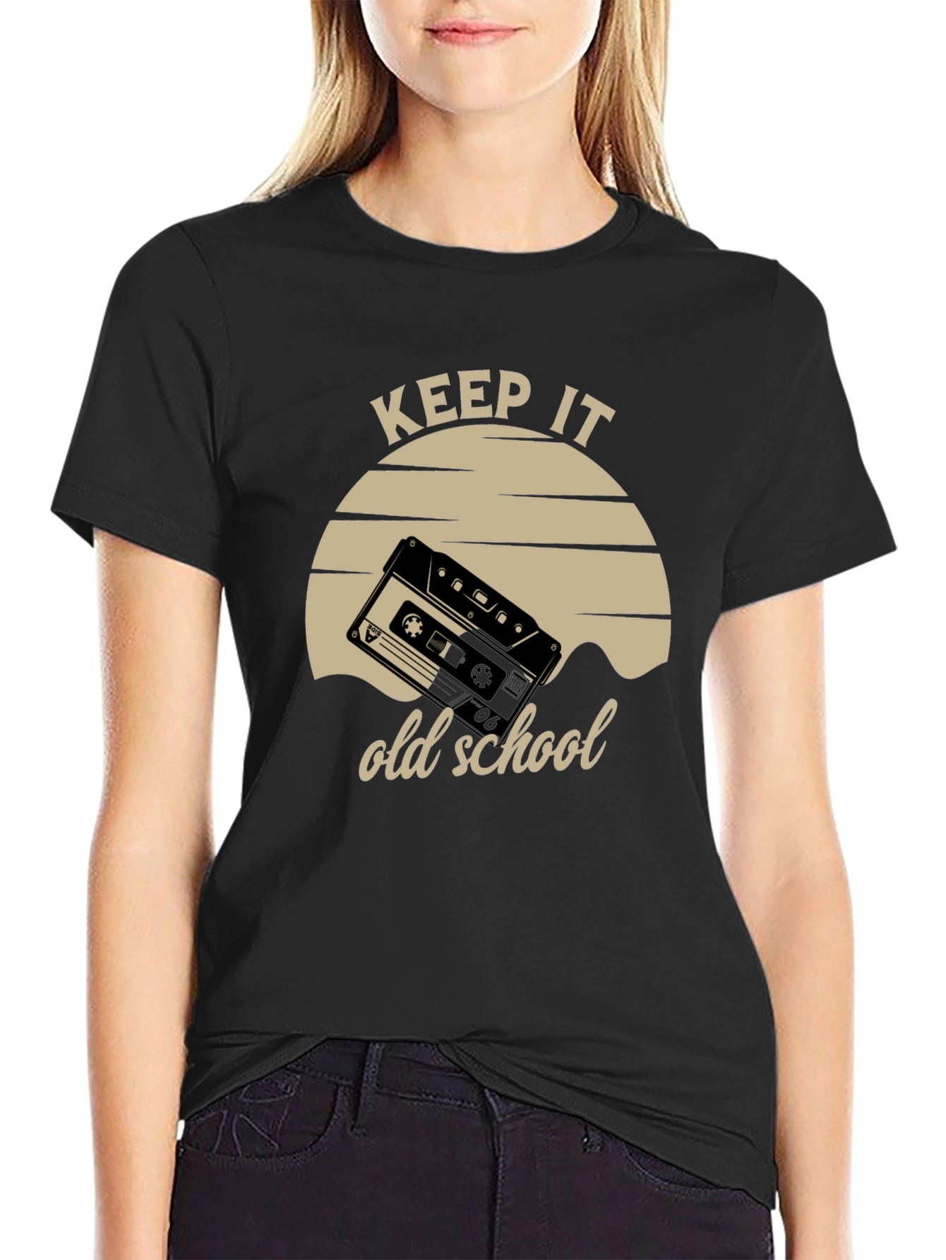 Keep It Old School Cassette Tape T-Shirt