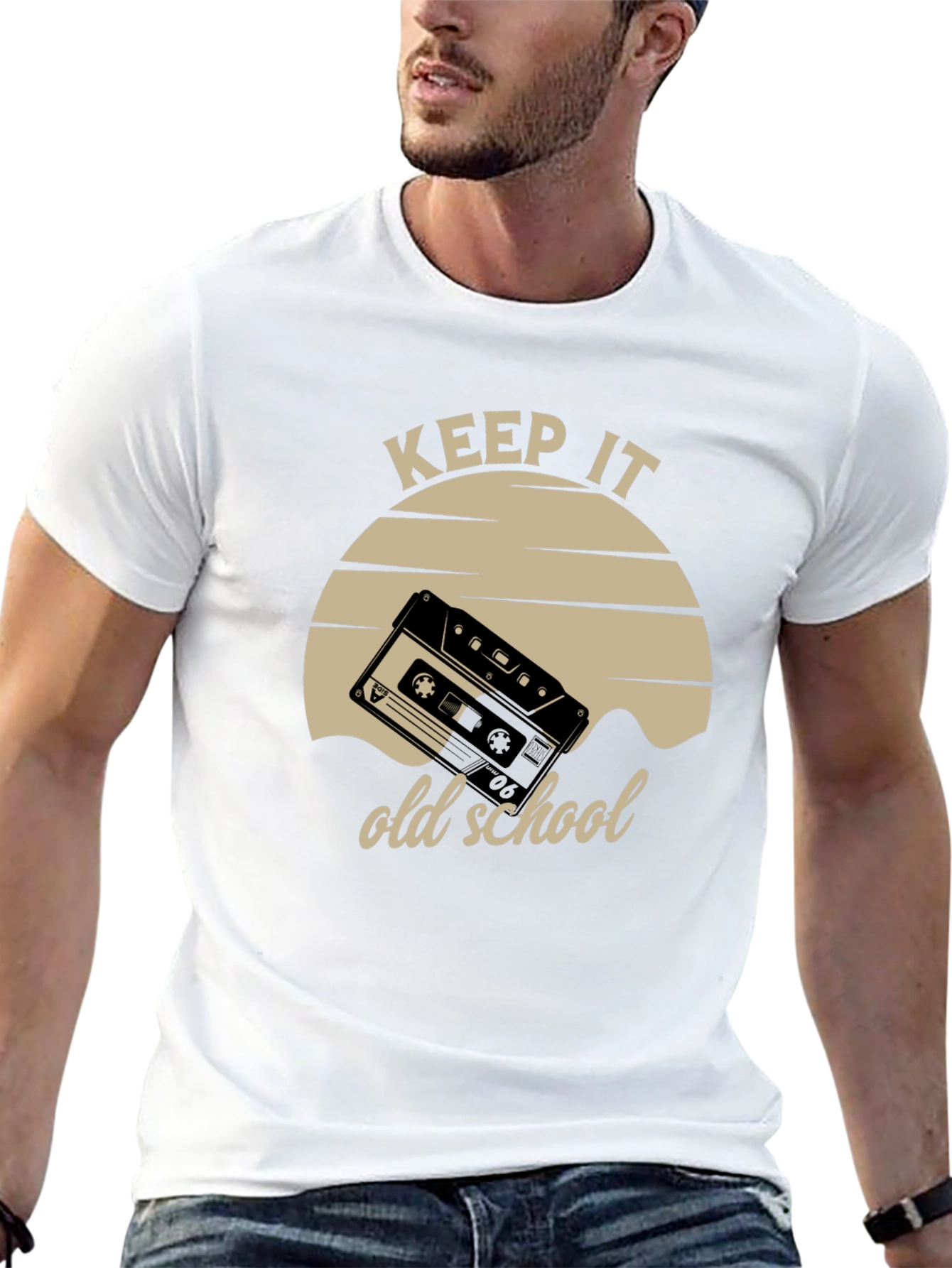 Keep It Old School Cassette Tape T-Shirt