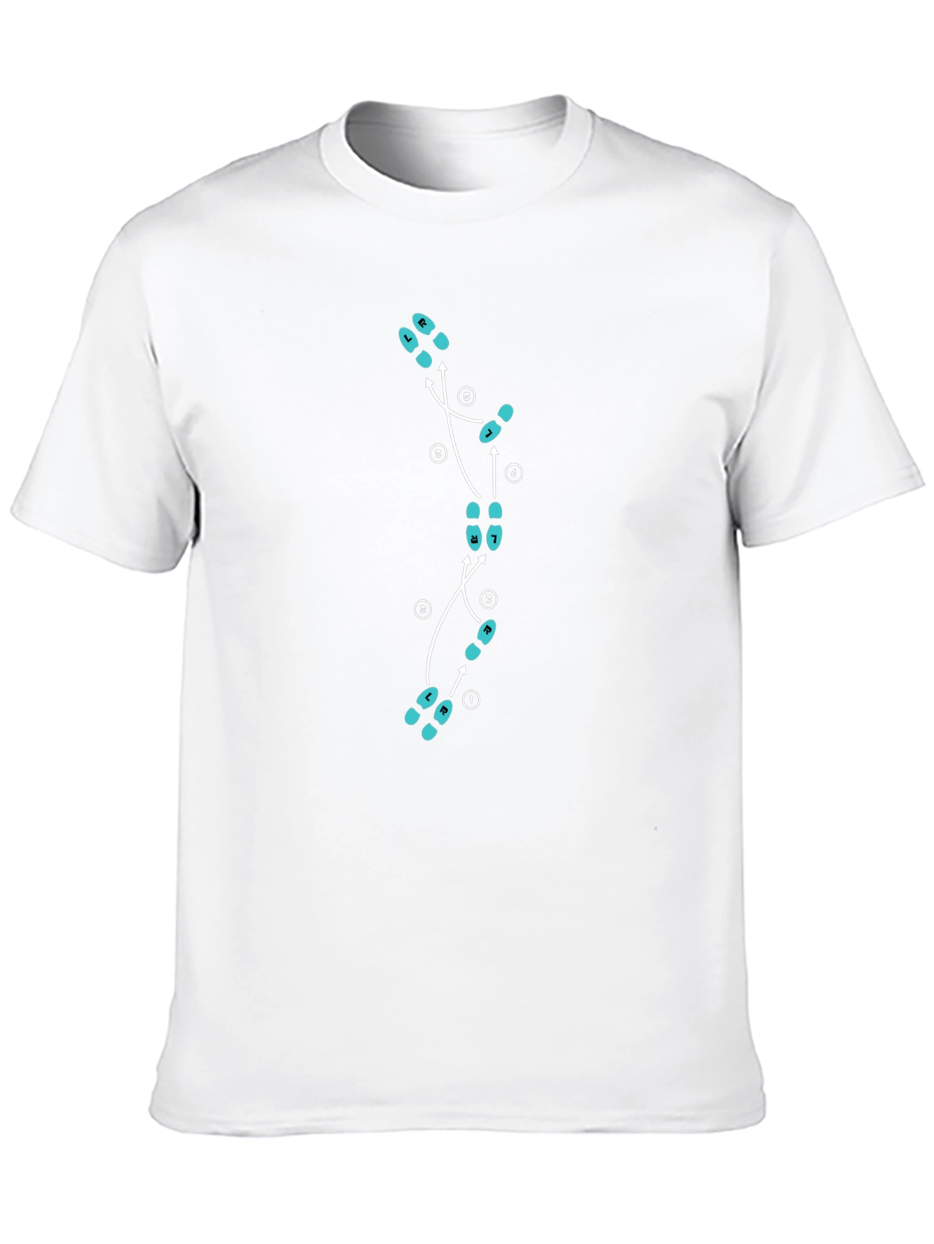Dance Steps Graphic Tee - Black