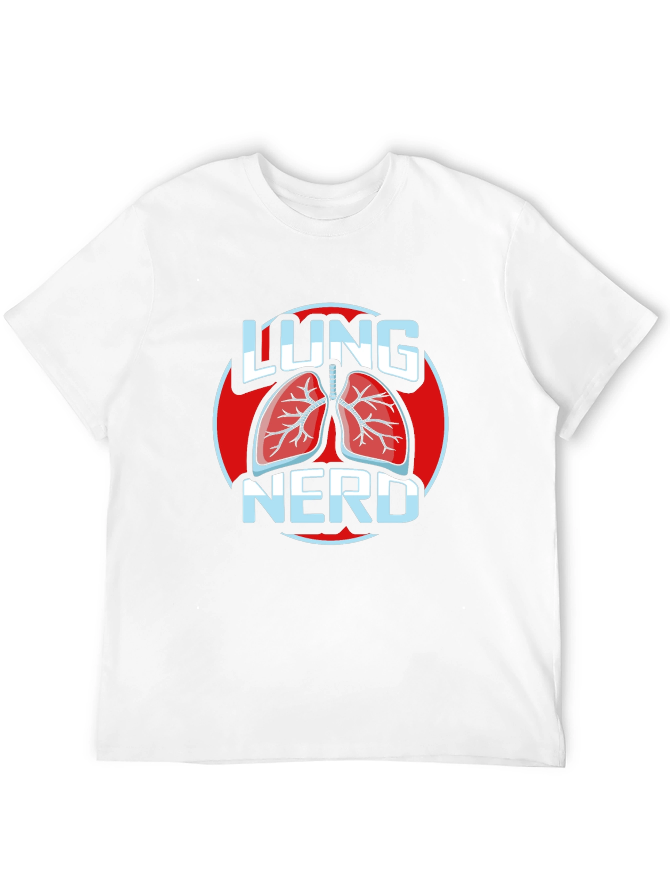Lung Nerd T-Shirt - Anatomical Humor Tee