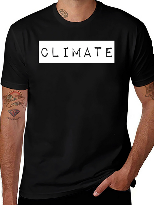 Climate Graphic Tee - Eco-Friendly Statement Shirt