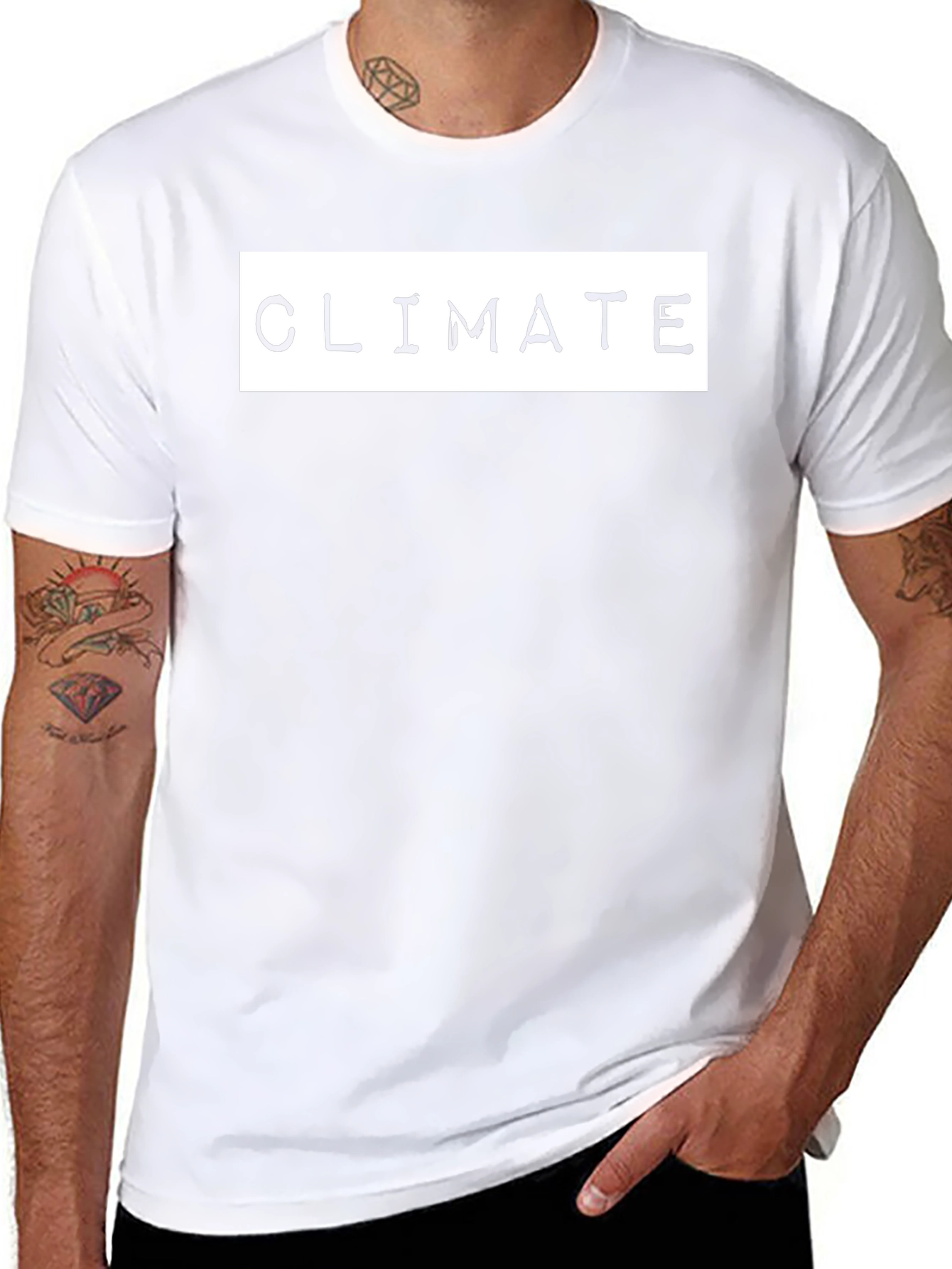 Climate Graphic Tee - Eco-Friendly Statement Shirt