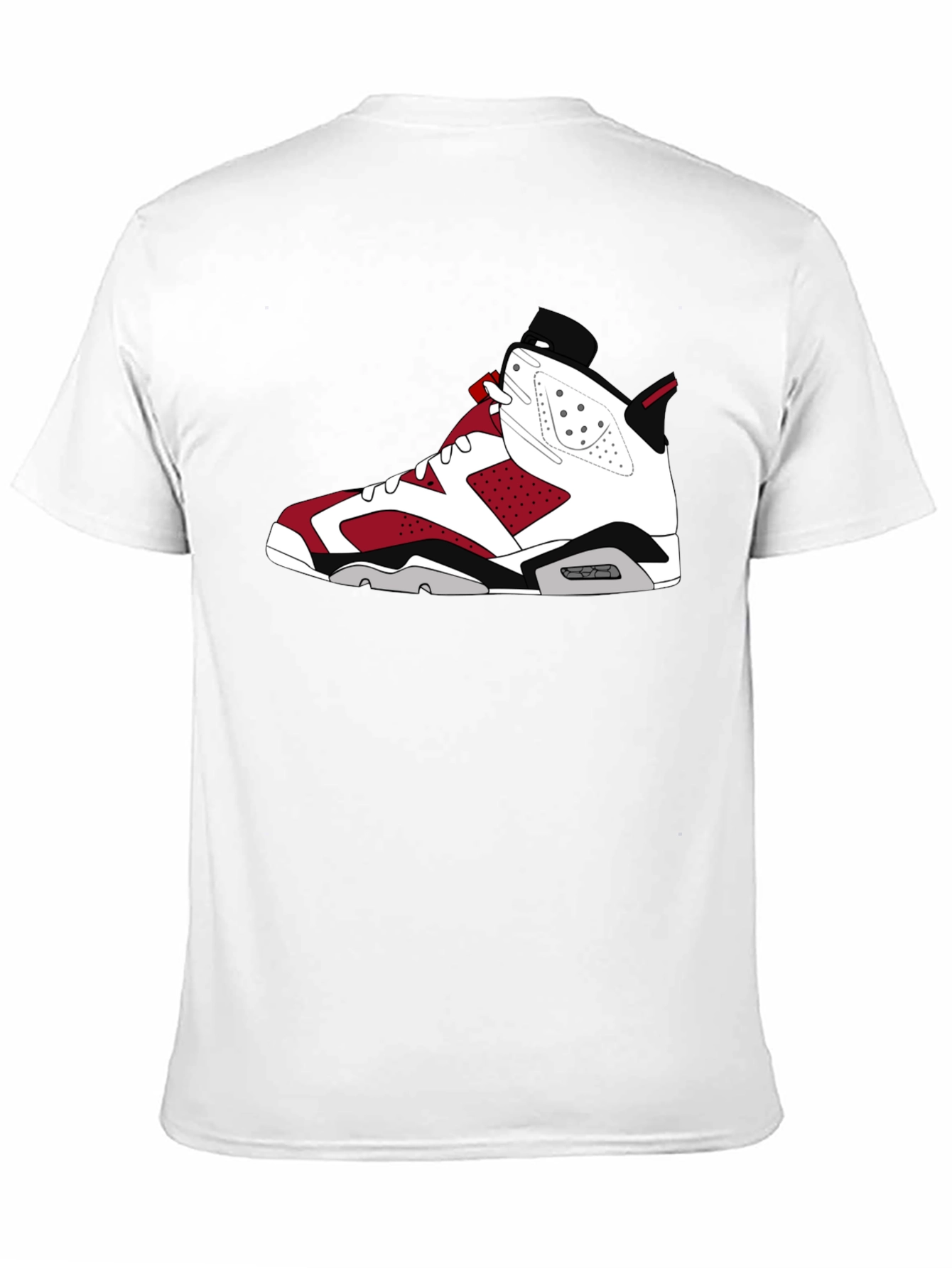Mens Black Graphic T-Shirt - Sneaker Design