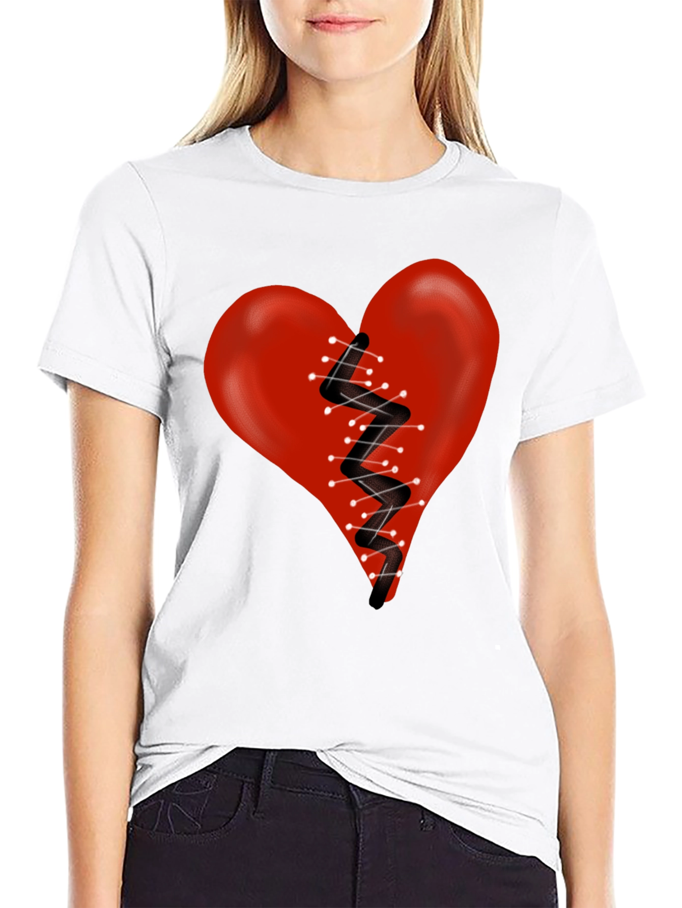 Mended Heart Graphic Tee
