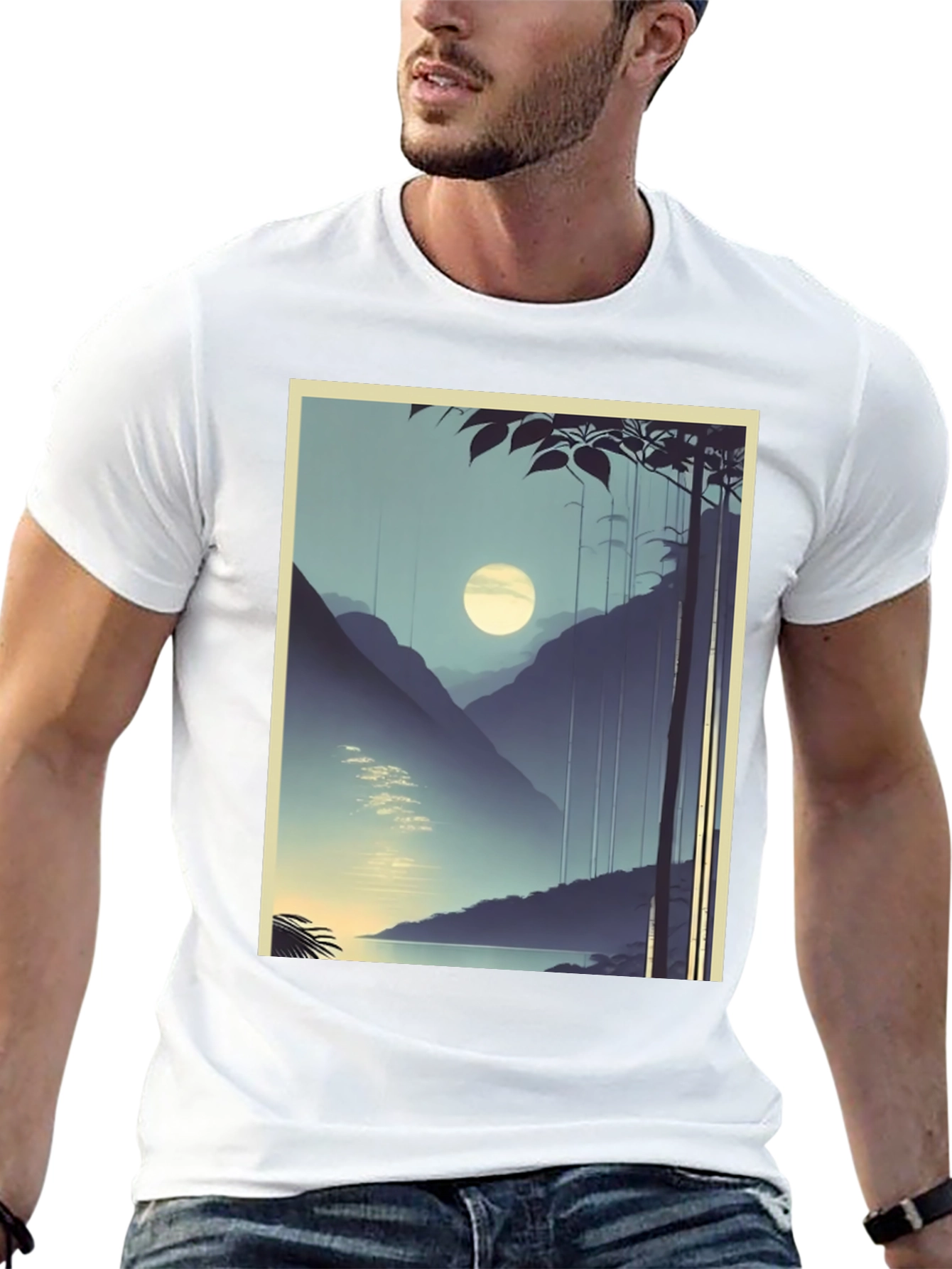 Mountain Vista Graphic Tee - Stylish Comfort