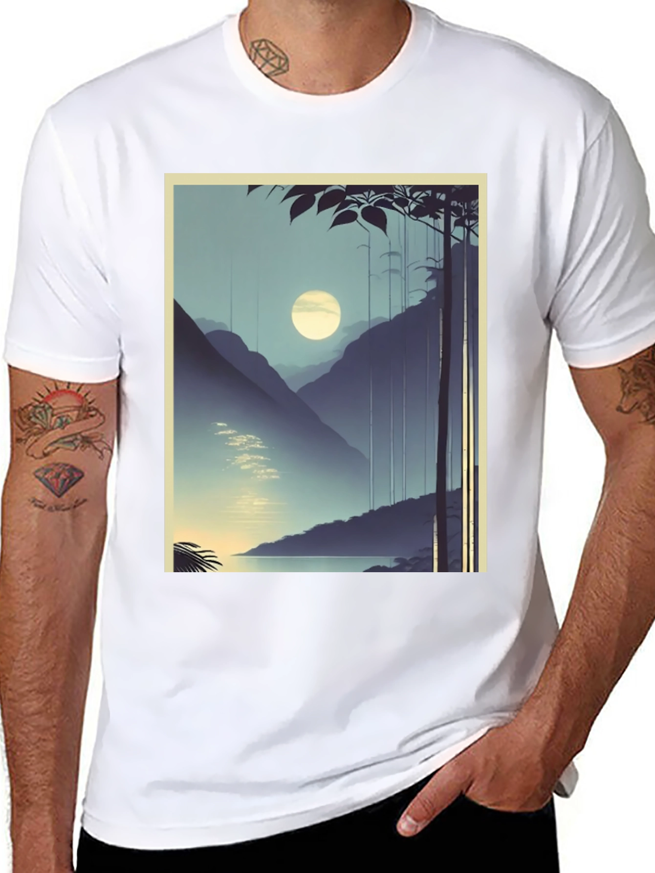 Mountain Vista Graphic Tee - Stylish Comfort