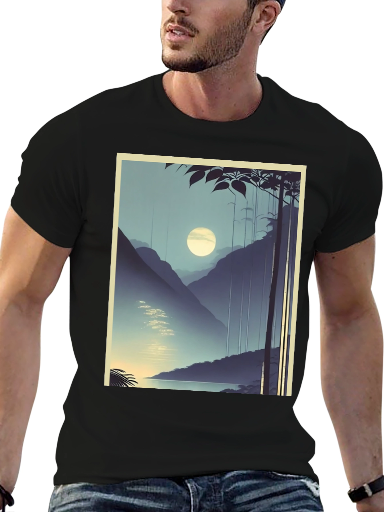 Mountain Vista Graphic Tee - Stylish Comfort