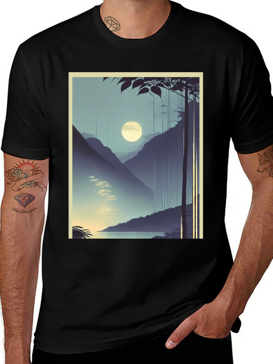 Mountain Vista Graphic Tee - Stylish Comfort