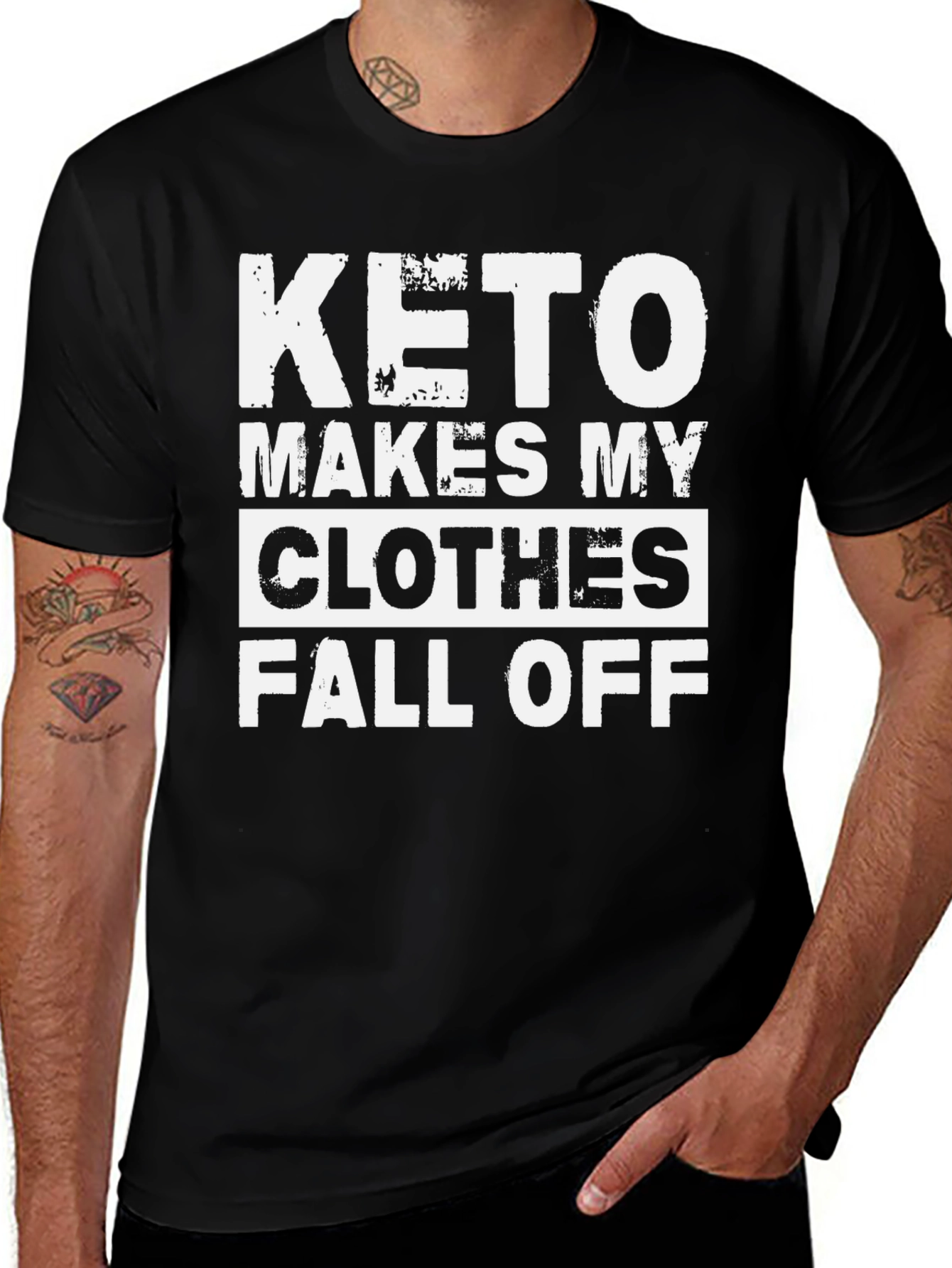 Keto Diet T-Shirt - Makes My Clothes Fall Off