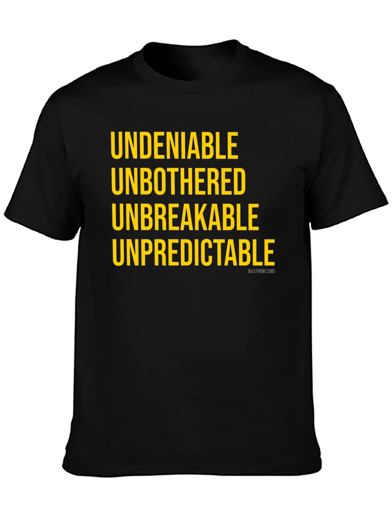 Undeniable Motivational Graphic Tee