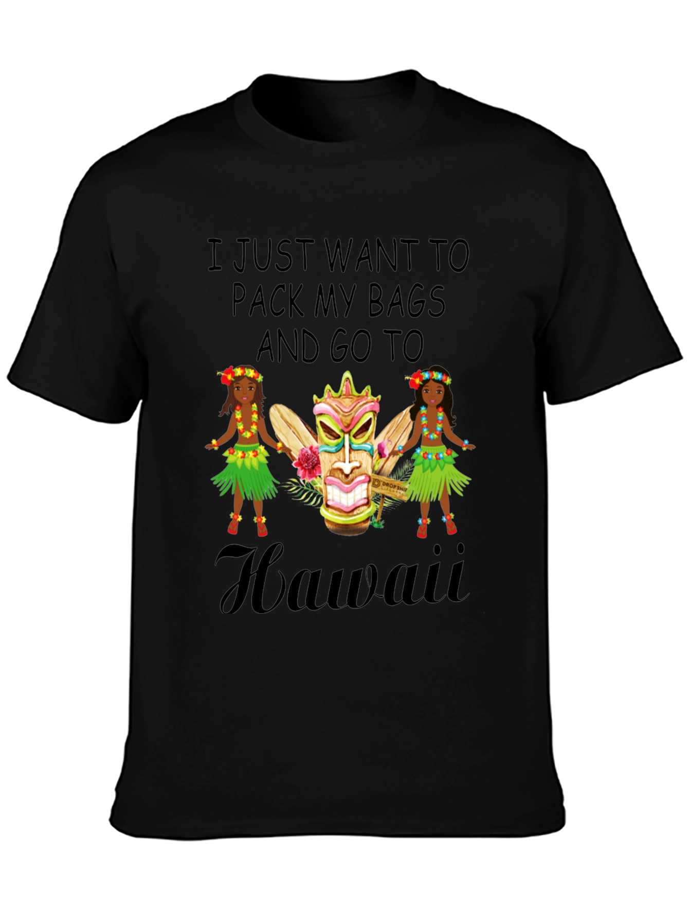 Hawaii Graphic T-Shirt - Pack My Bags