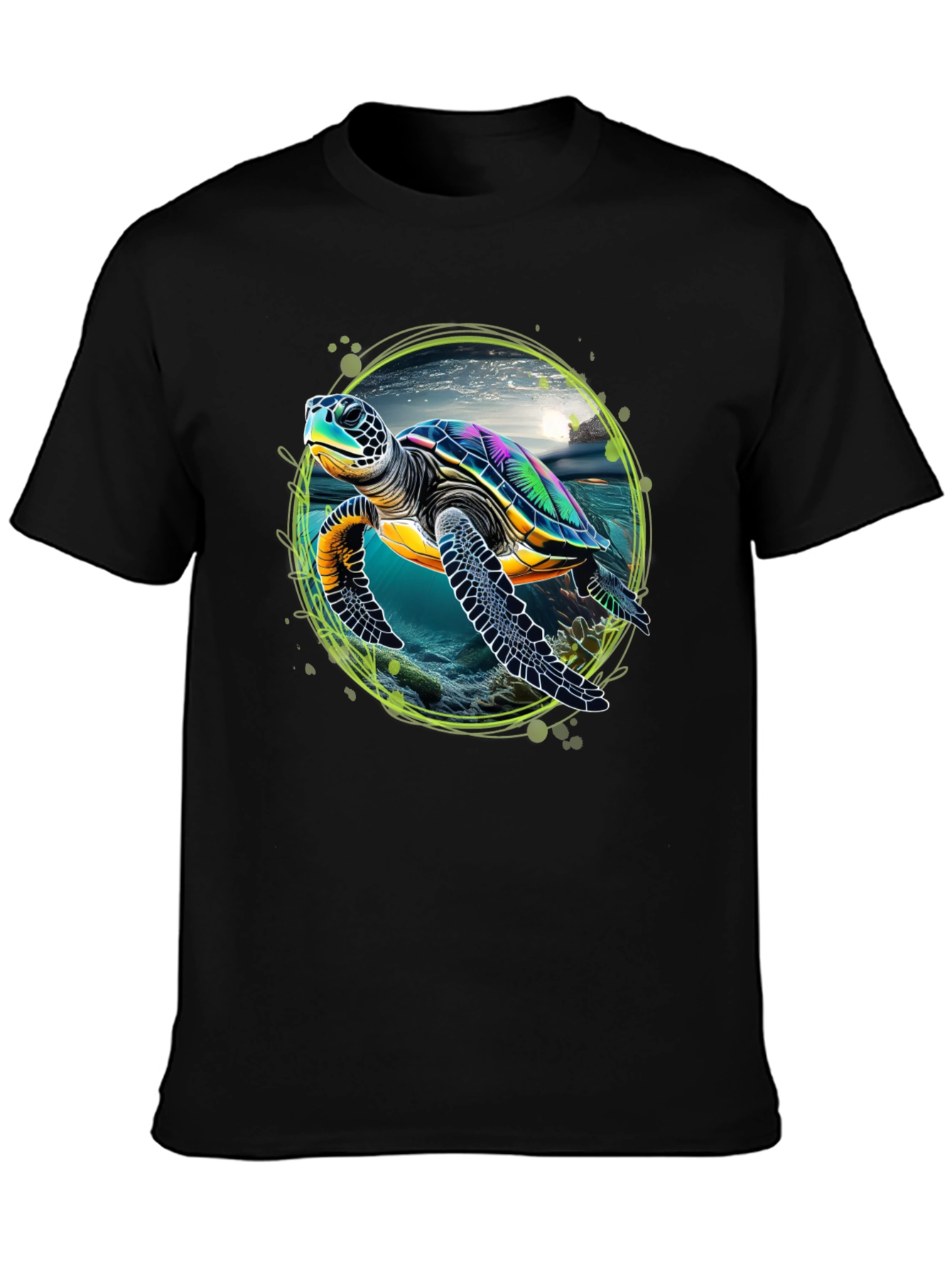 Sea Turtle Graphic Tee - Ocean Lovers T-Shirt