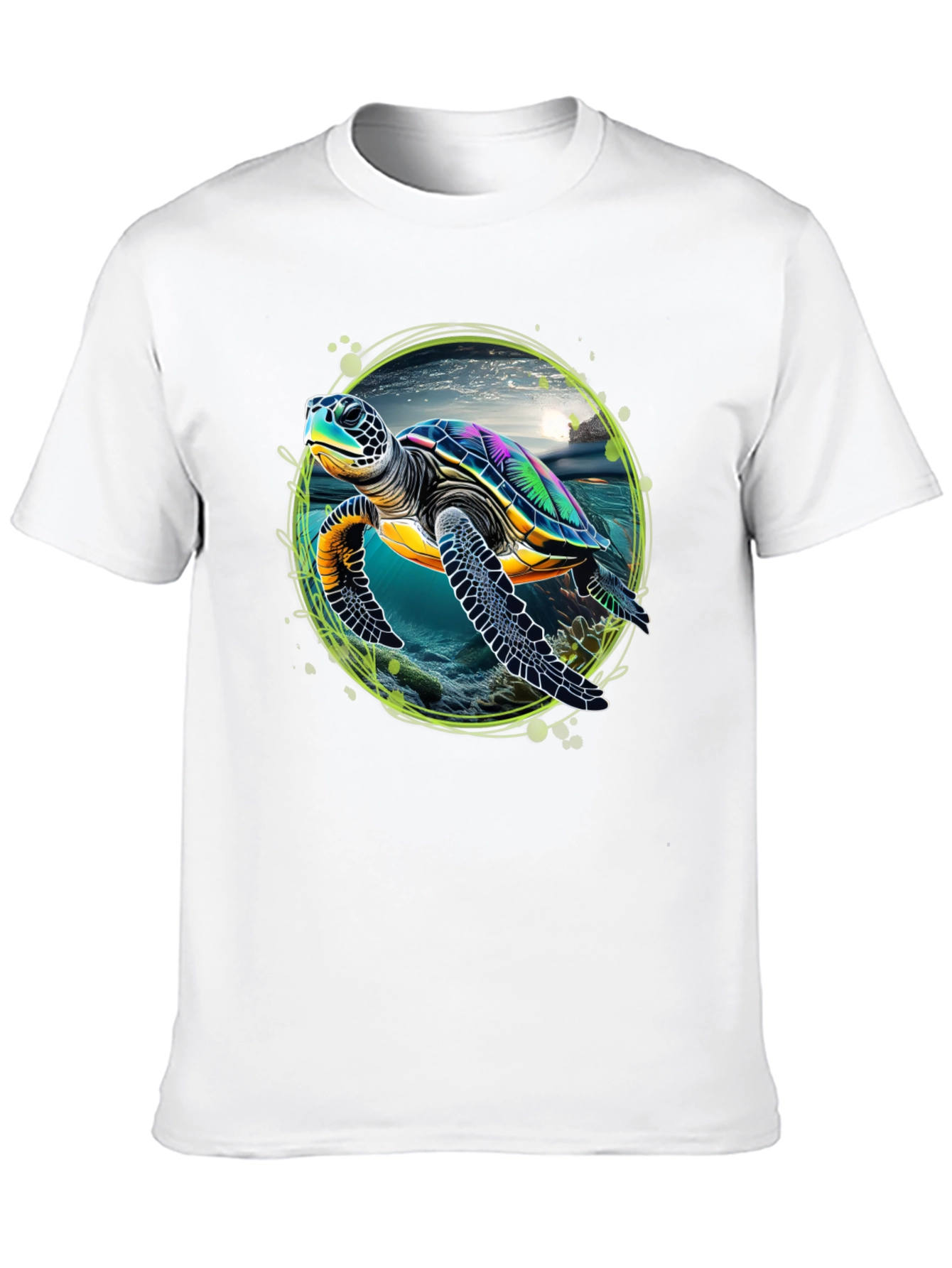 Sea Turtle Graphic Tee - Ocean Lovers T-Shirt